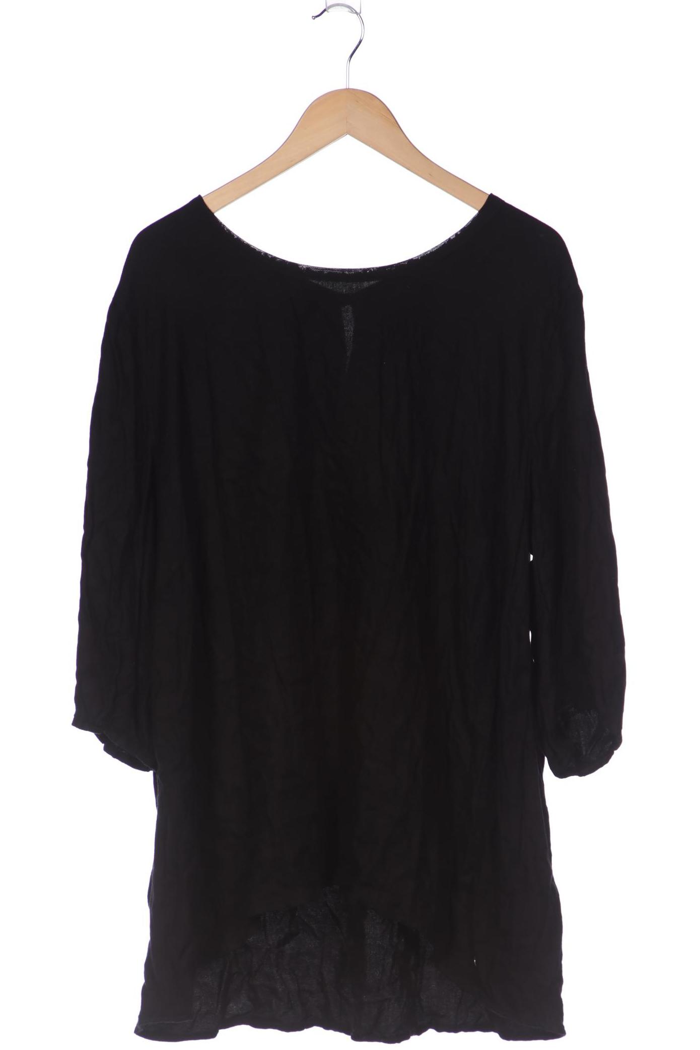 

sheego Damen Langarmshirt, schwarz