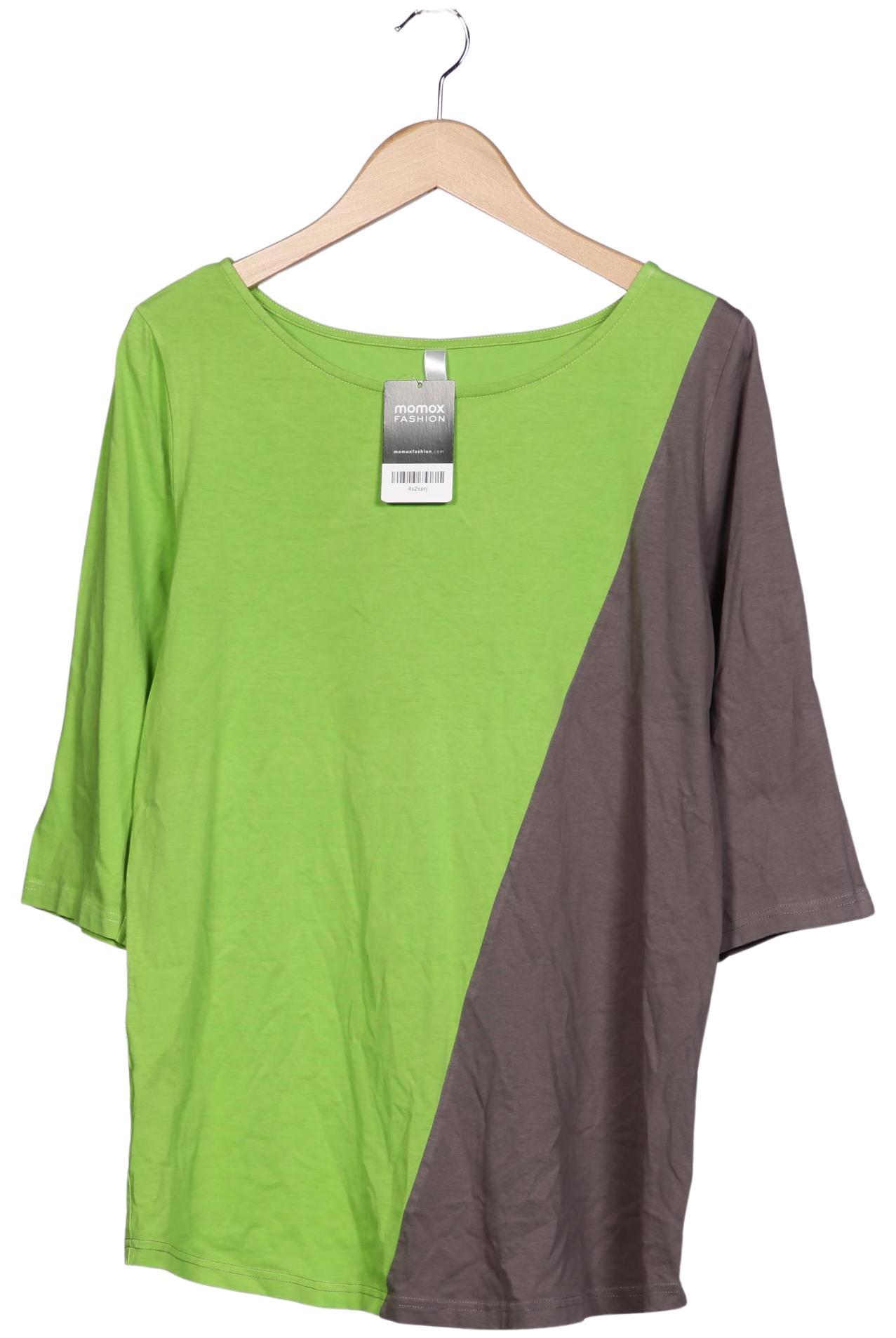 

sheego Damen Langarmshirt, mehrfarbig, Gr. 46