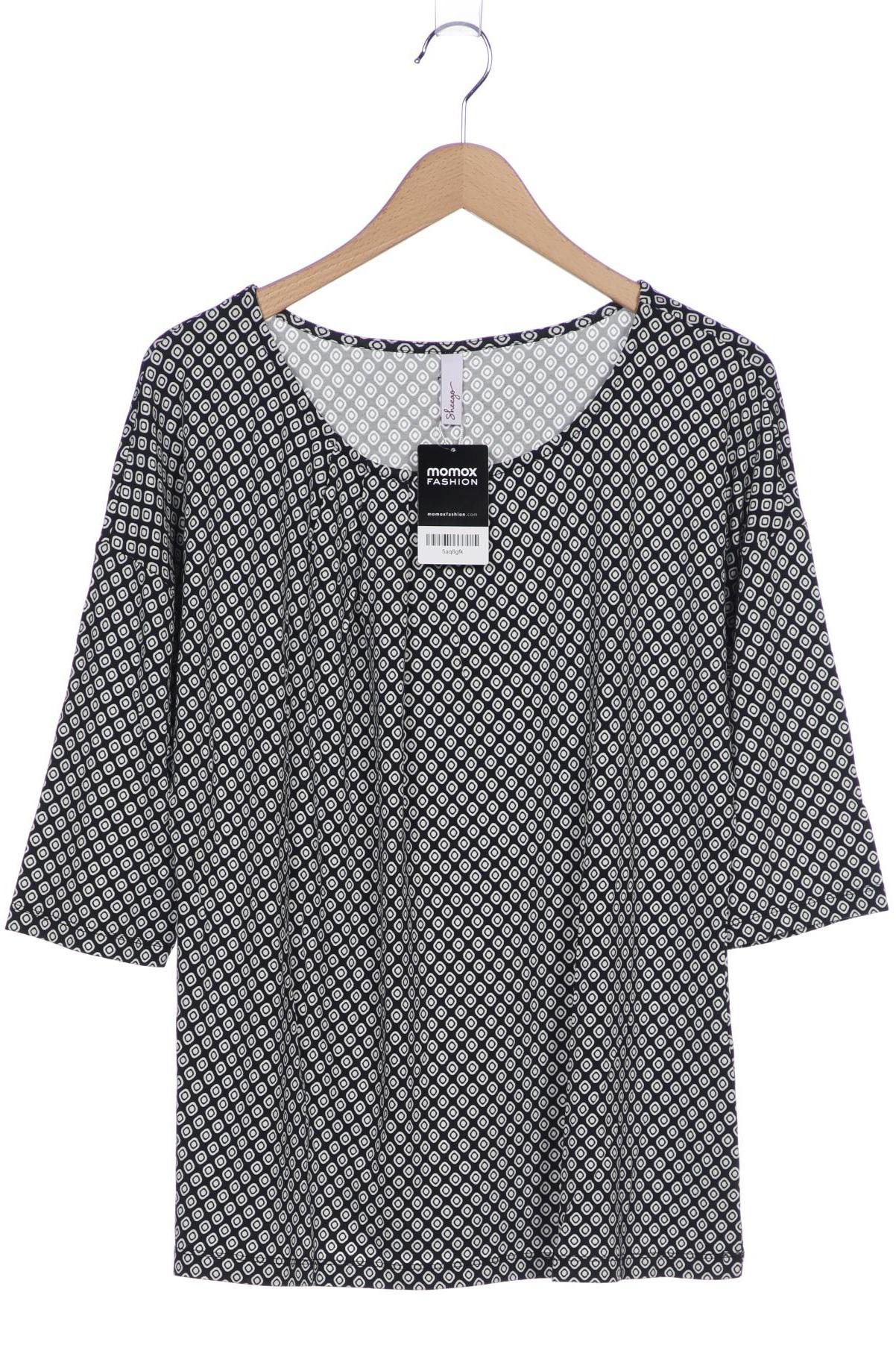 

sheego Damen Langarmshirt, grau, Gr. 40