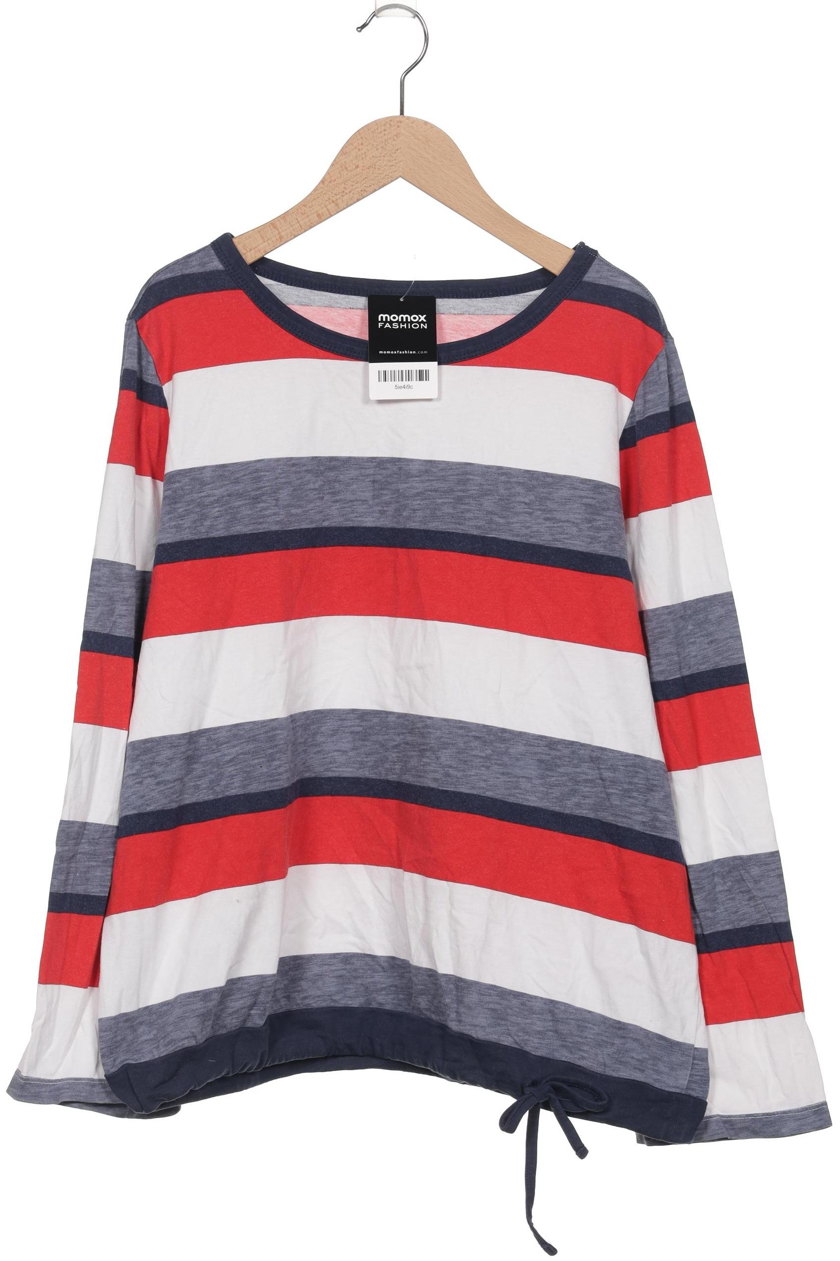 

sheego Damen Langarmshirt, mehrfarbig, Gr. 40