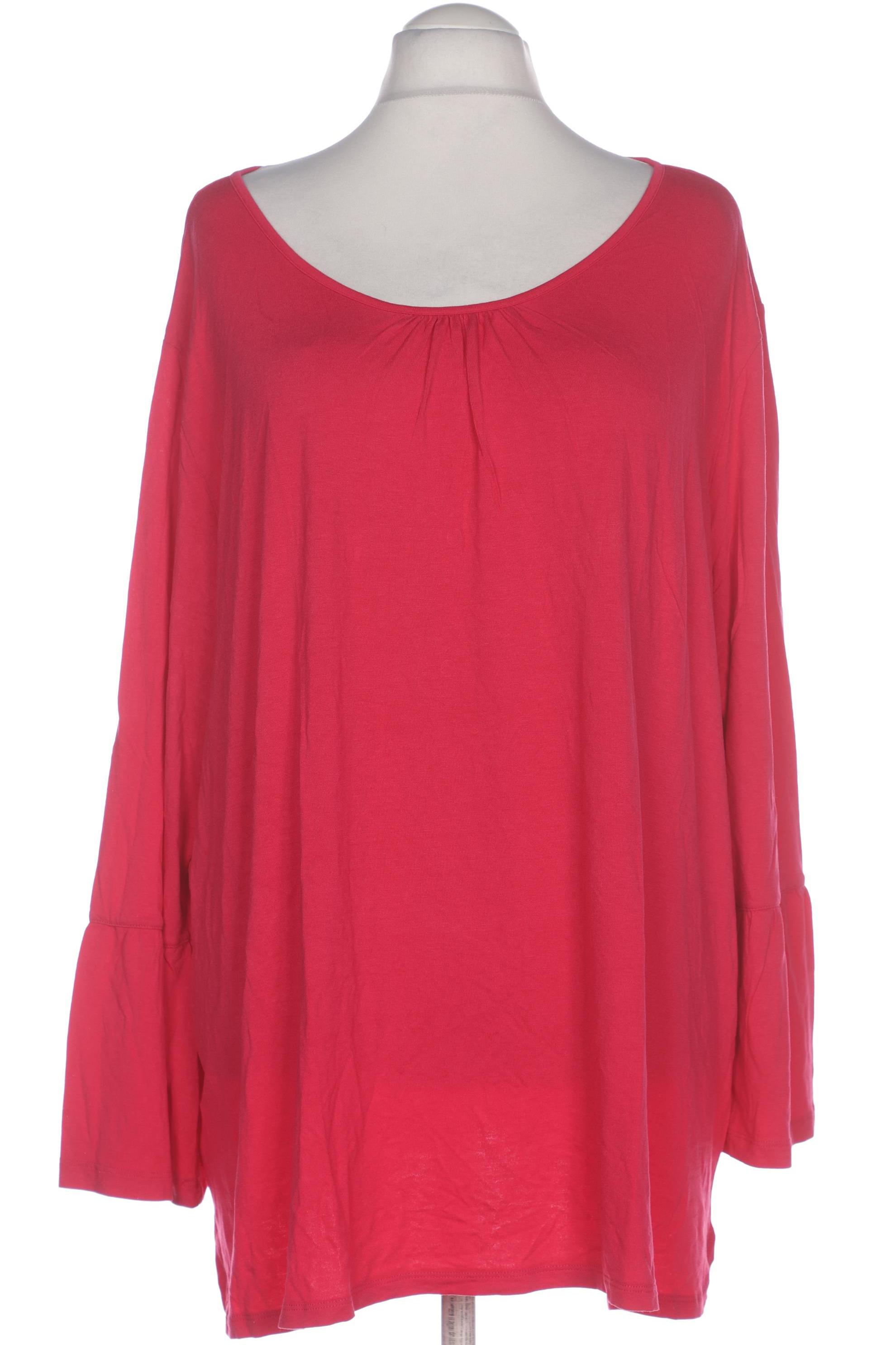 

sheego Damen Langarmshirt, pink, Gr. 56