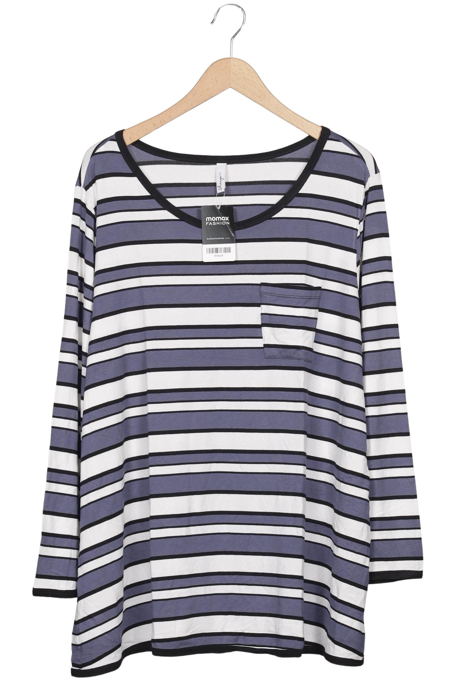 

sheego Damen Langarmshirt, mehrfarbig, Gr. 52