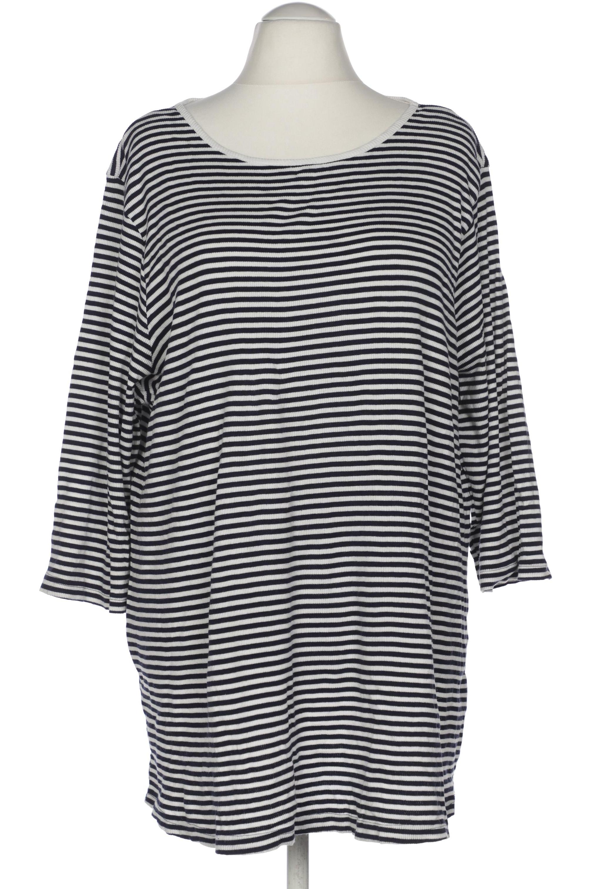 

sheego Damen Langarmshirt, schwarz, Gr. 56