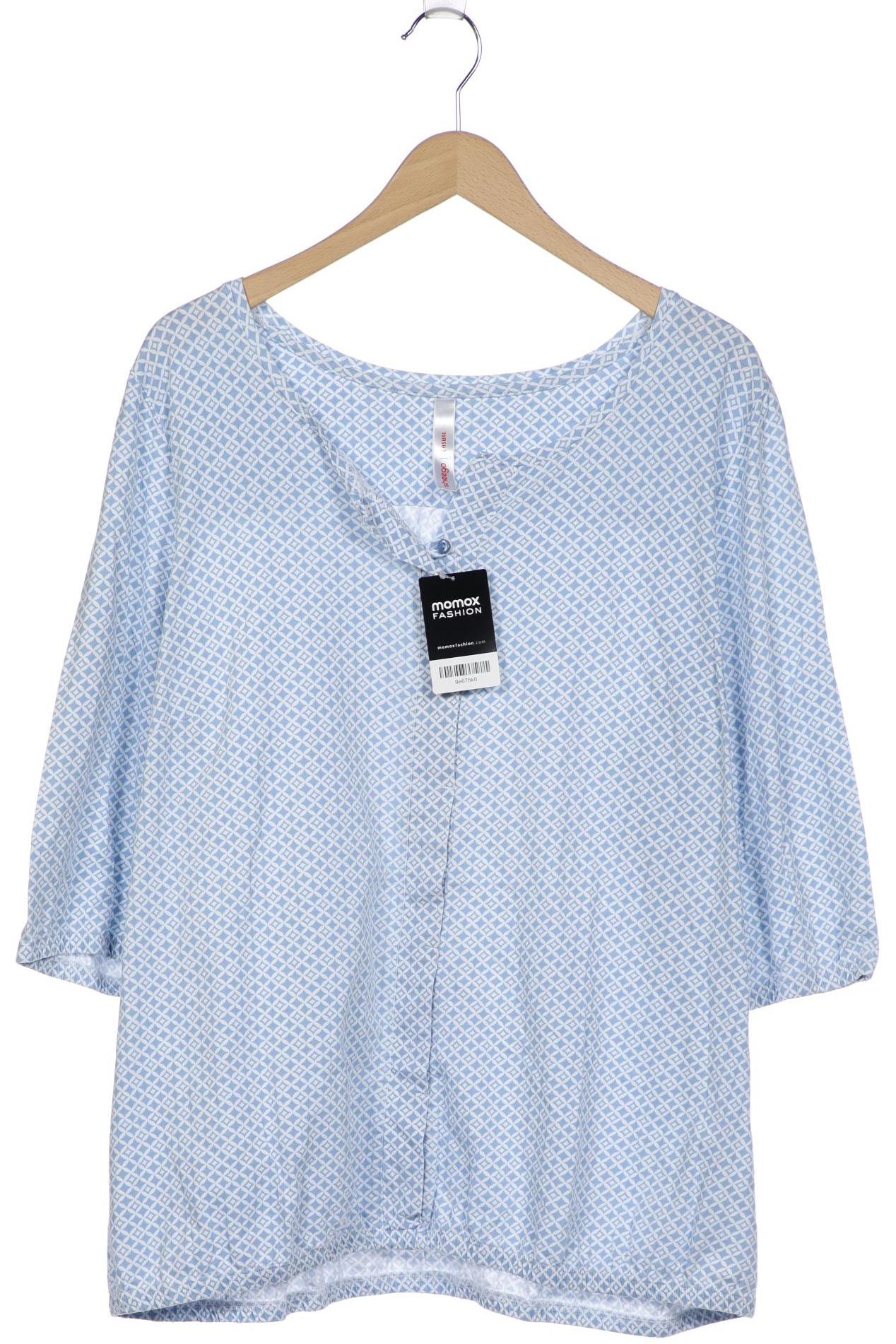 

sheego Damen Langarmshirt, hellblau