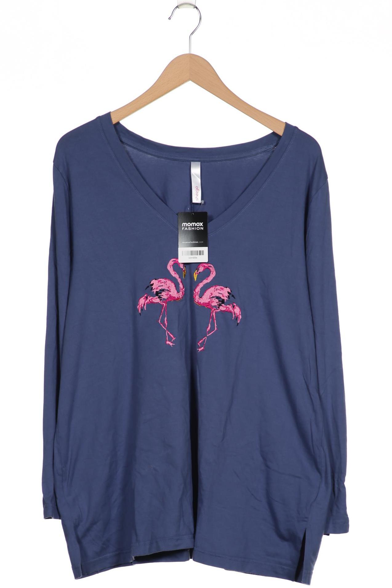 

sheego Damen Langarmshirt, flieder