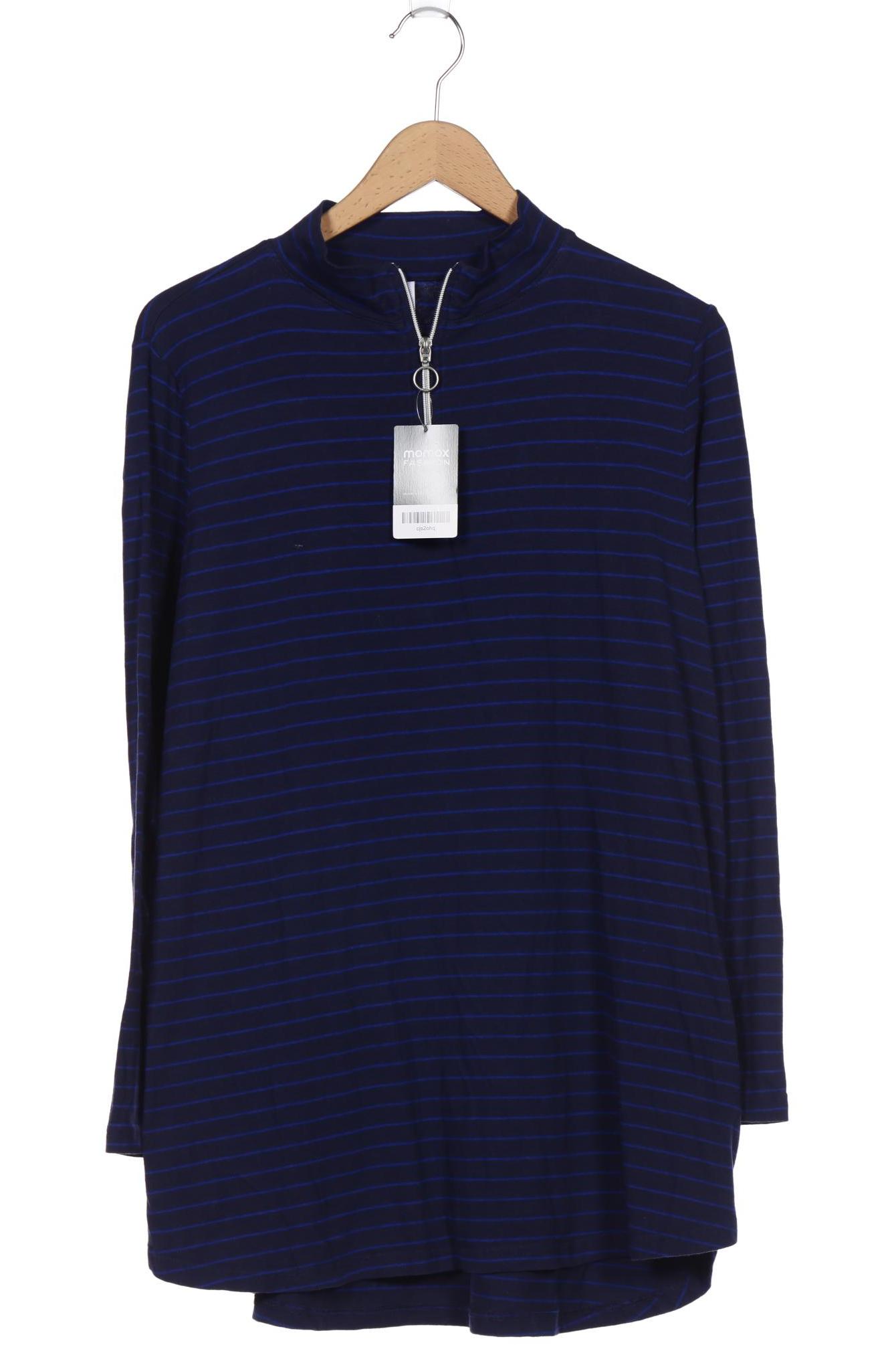 

sheego Damen Langarmshirt, marineblau