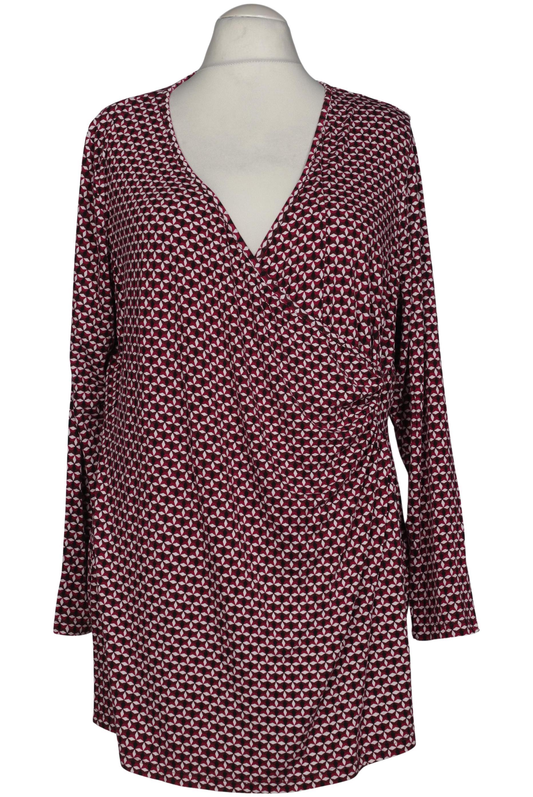 

sheego Damen Langarmshirt, mehrfarbig, Gr. 54