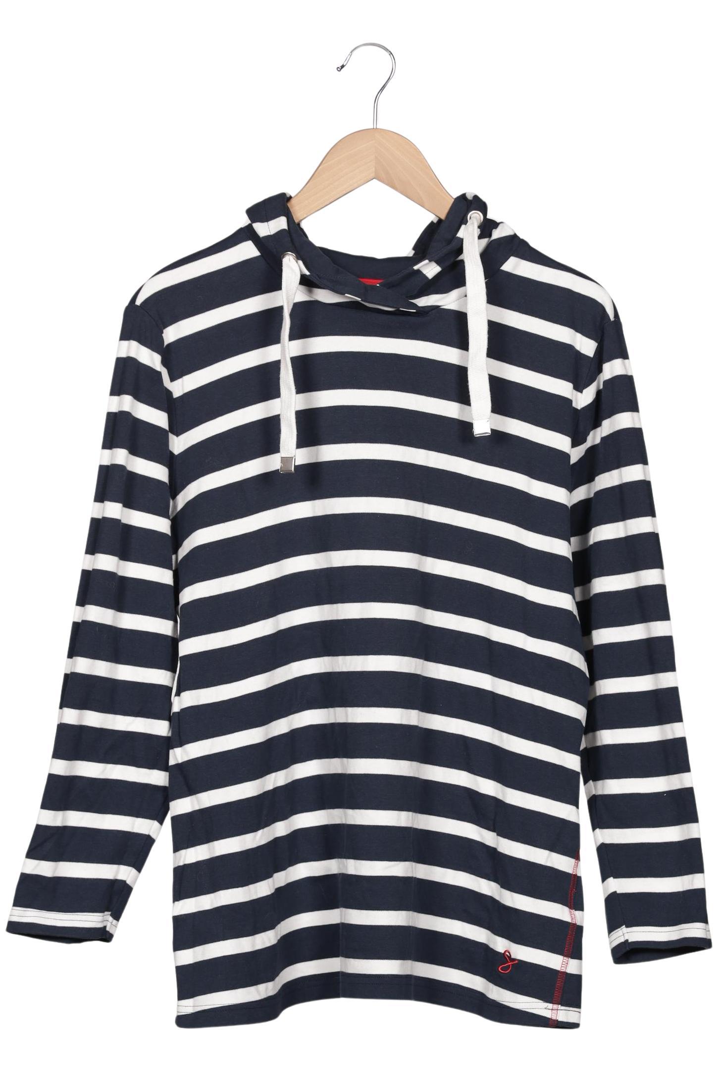 

sheego Damen Langarmshirt, marineblau, Gr. 44