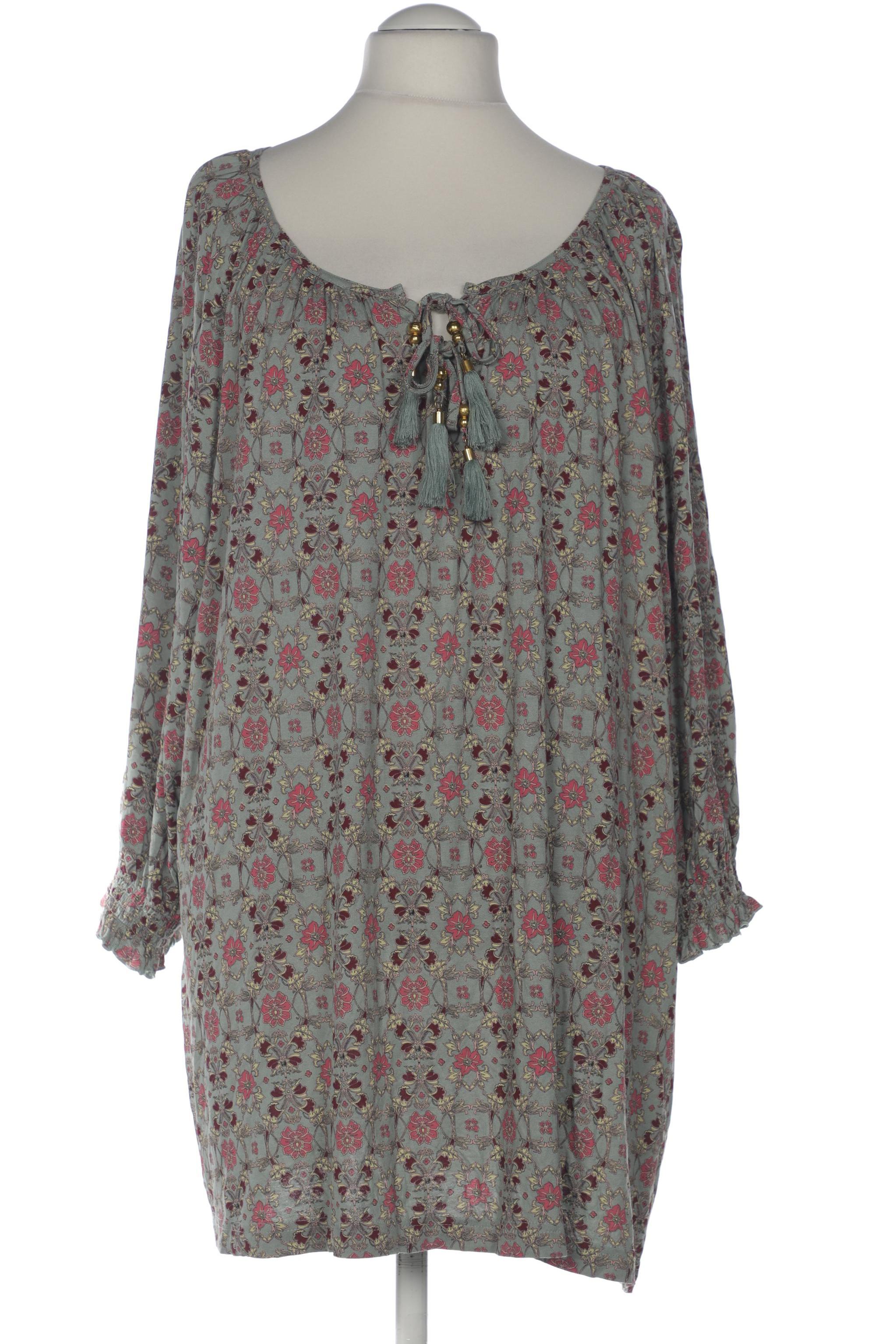 

sheego Damen Langarmshirt, grün, Gr. 56