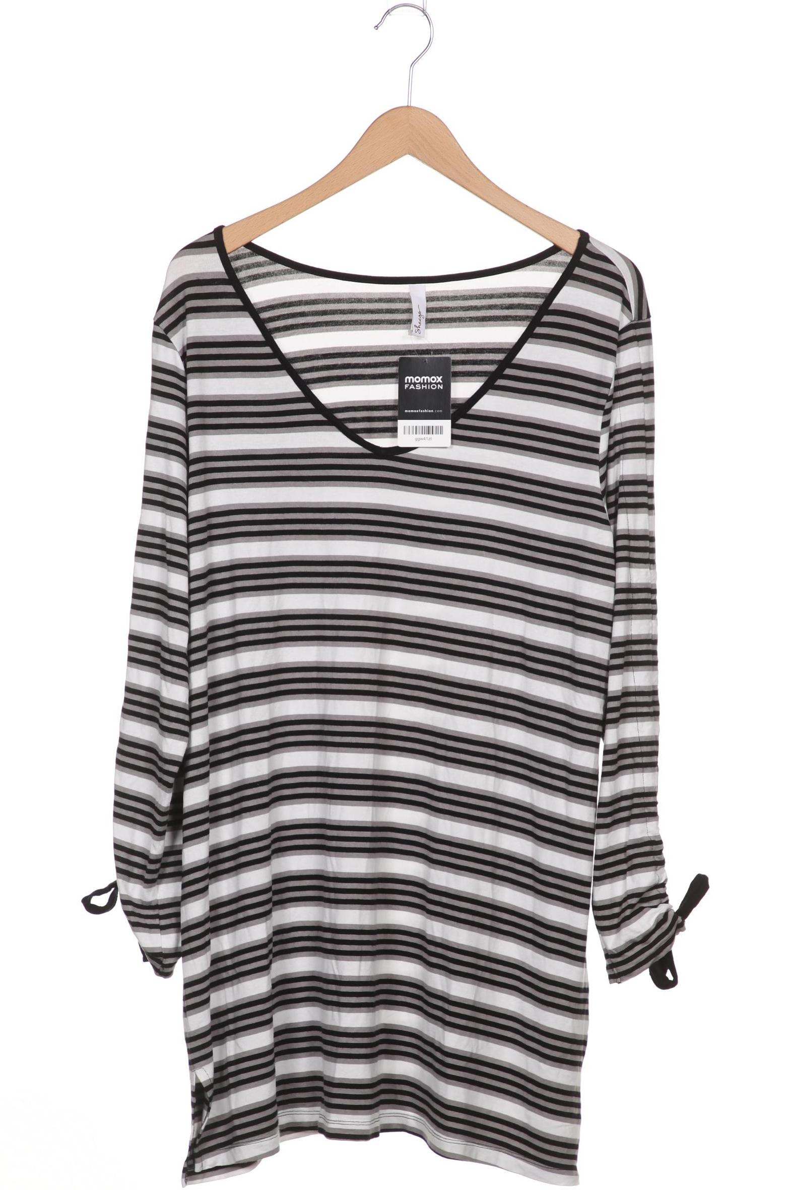

sheego Damen Langarmshirt, grau, Gr. 48