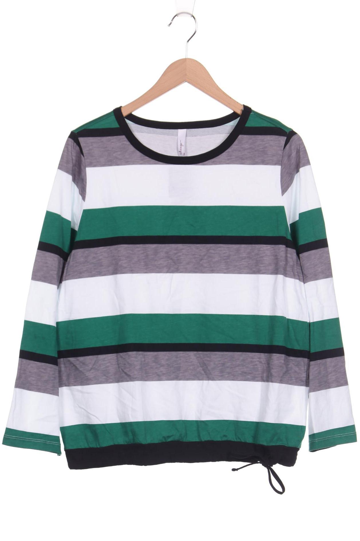 

sheego Damen Langarmshirt, grün