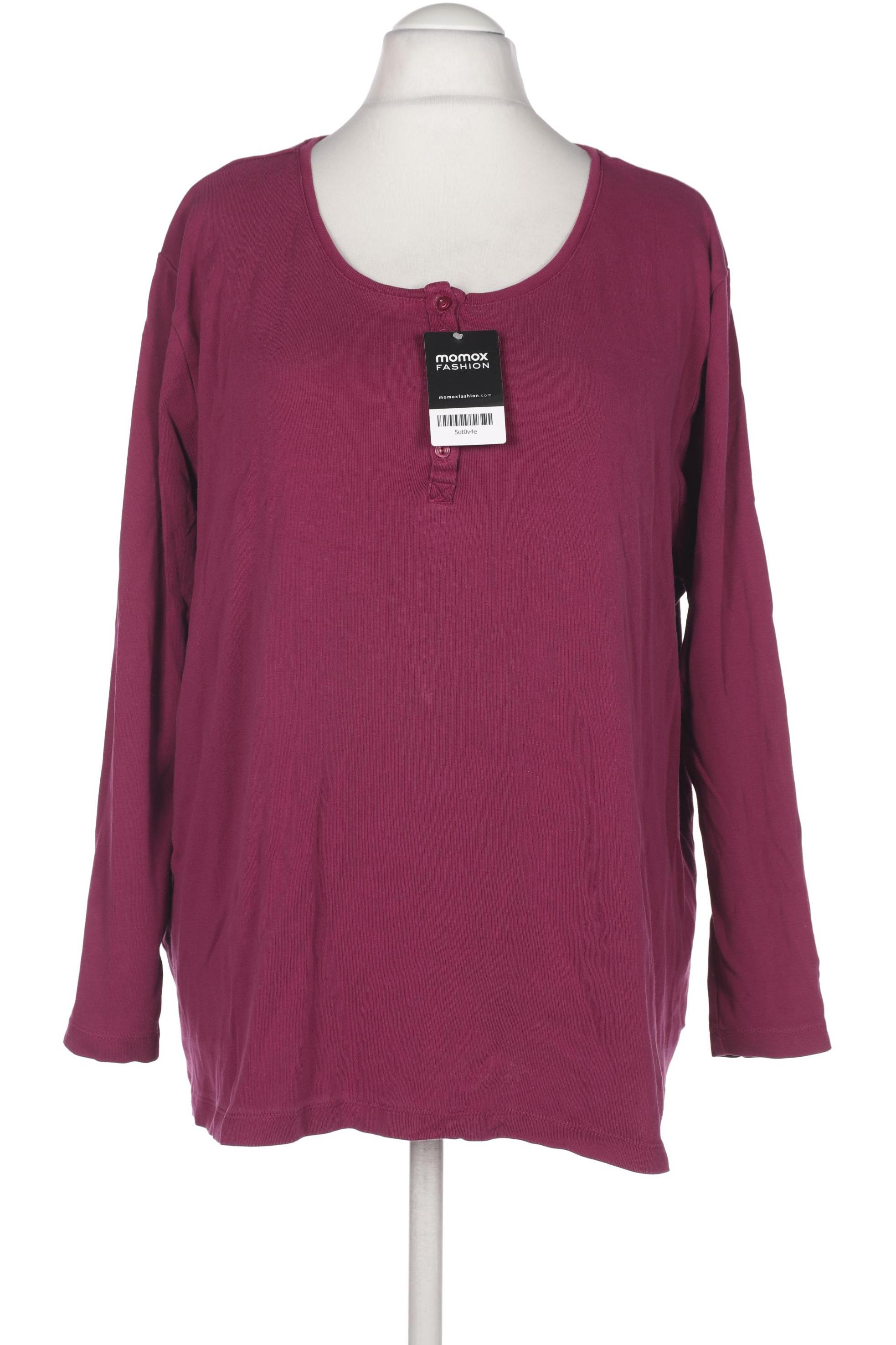 

sheego Damen Langarmshirt, bordeaux