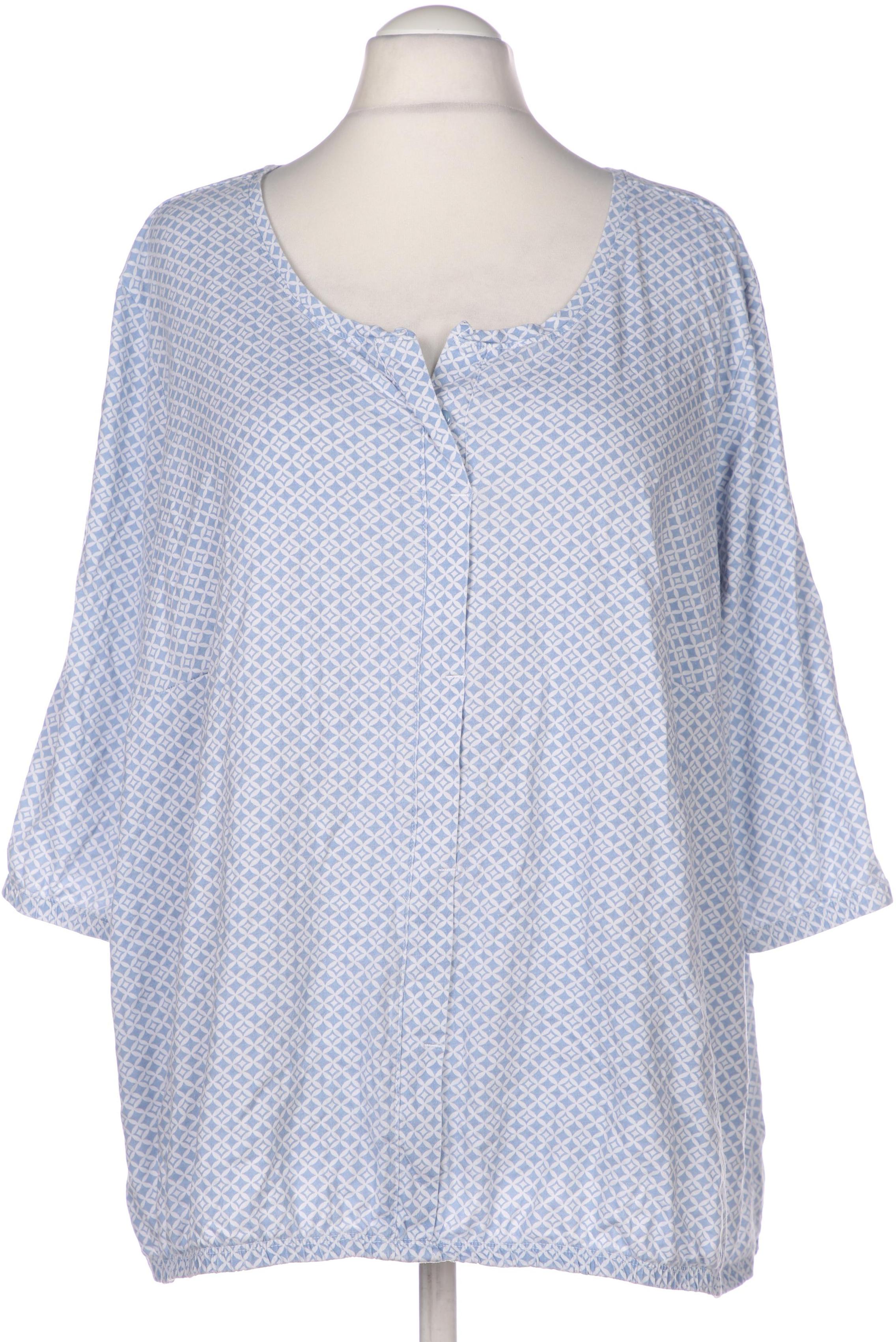 

sheego Damen Langarmshirt, hellblau