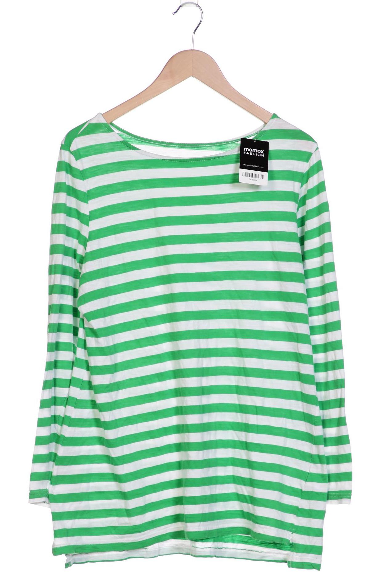

sheego Damen Langarmshirt, grün, Gr. 44