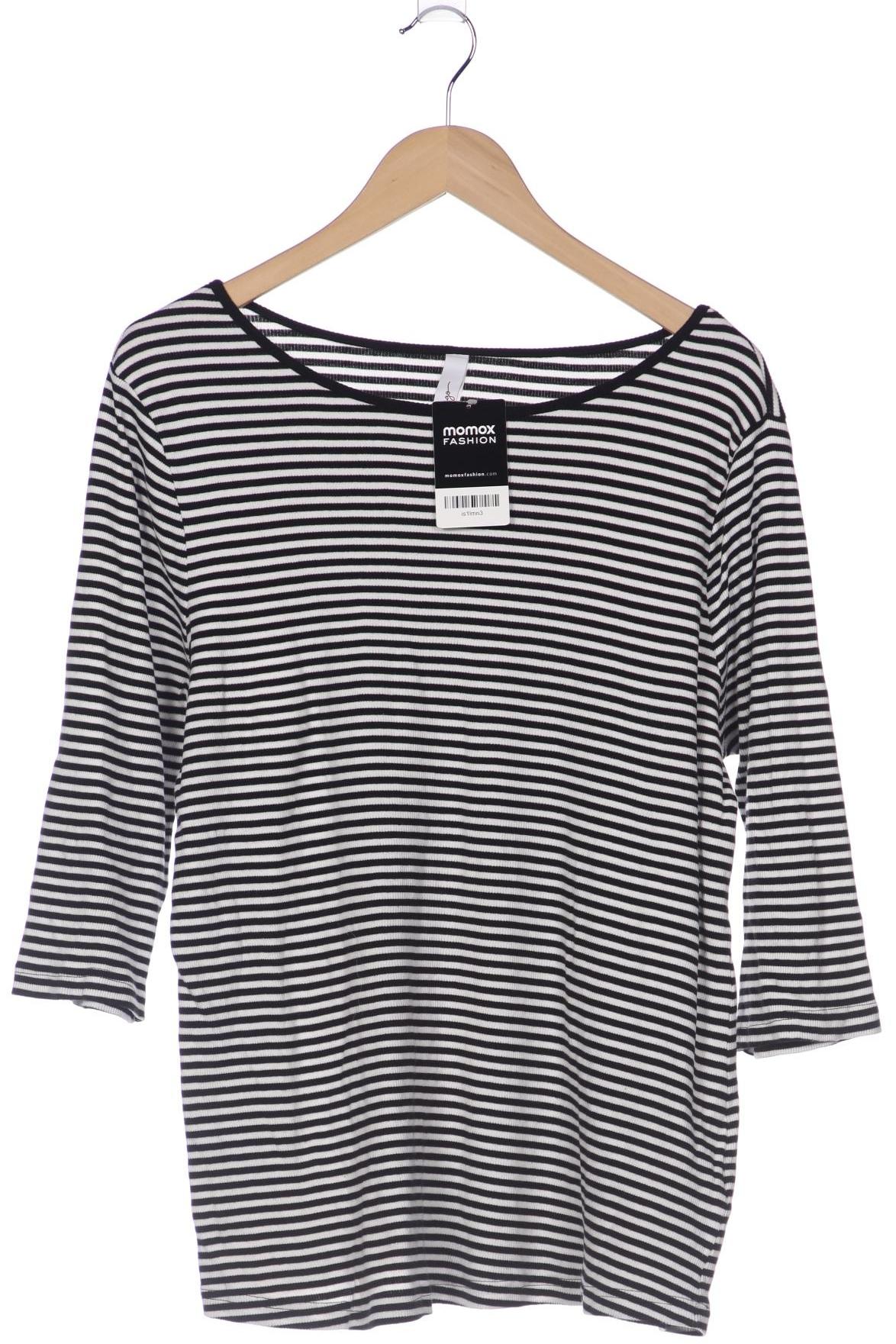 

sheego Damen Langarmshirt, schwarz, Gr. 44