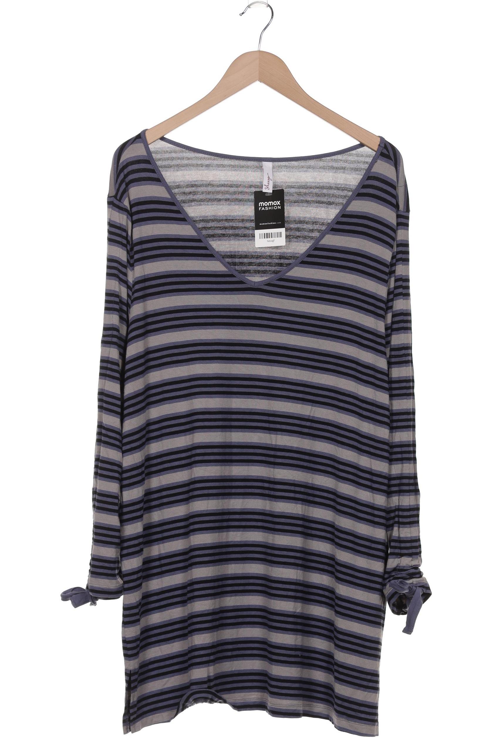 

sheego Damen Langarmshirt, flieder, Gr. 48