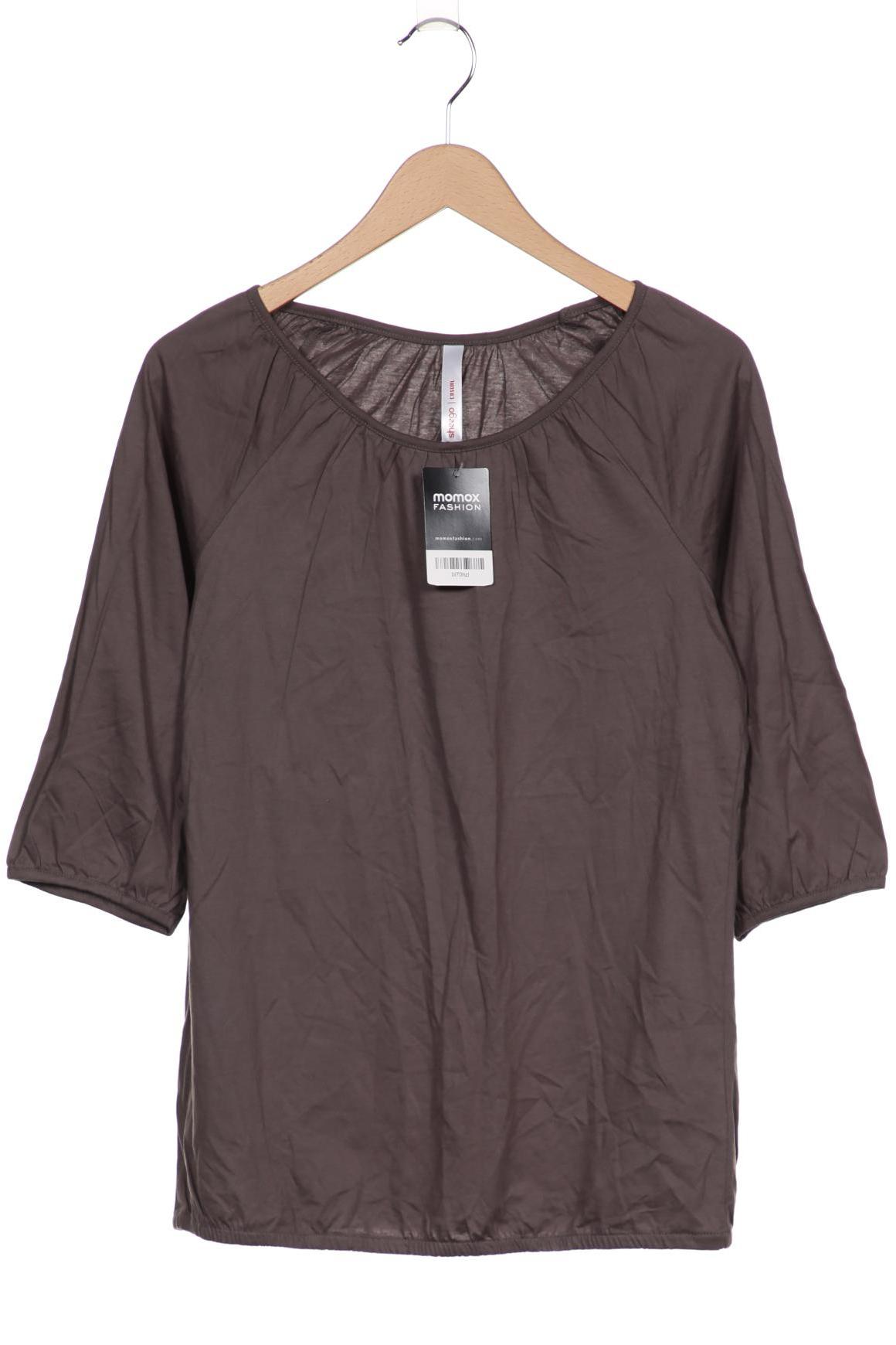 

sheego Damen Langarmshirt, grau
