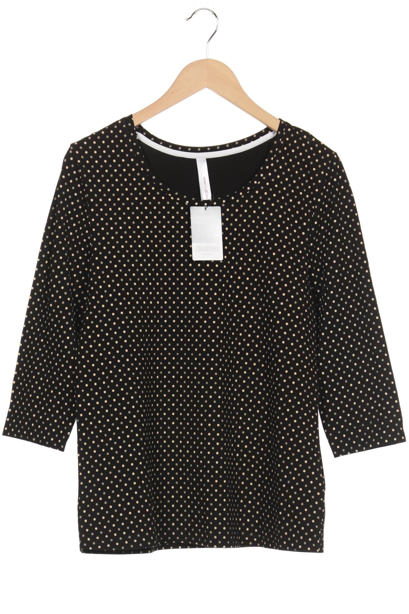 

sheego Damen Langarmshirt, schwarz