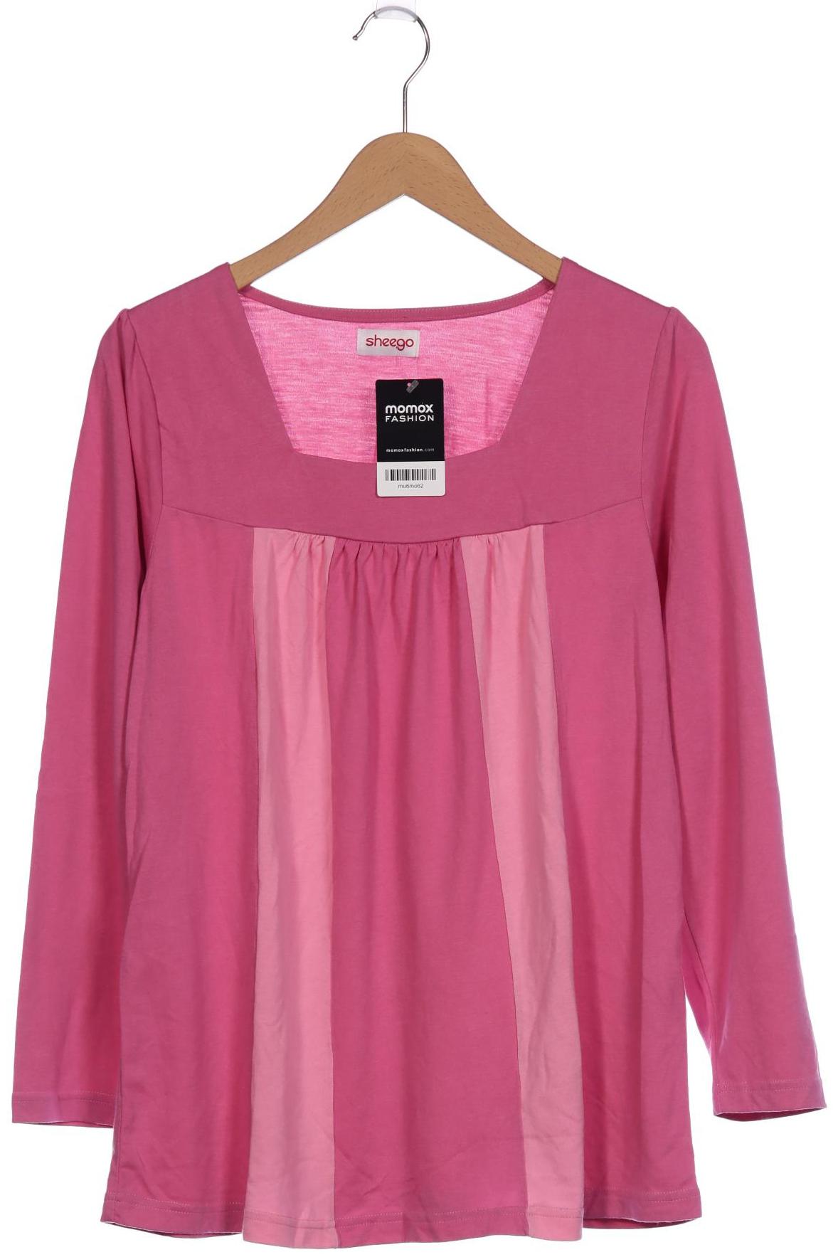 

sheego Damen Langarmshirt, pink