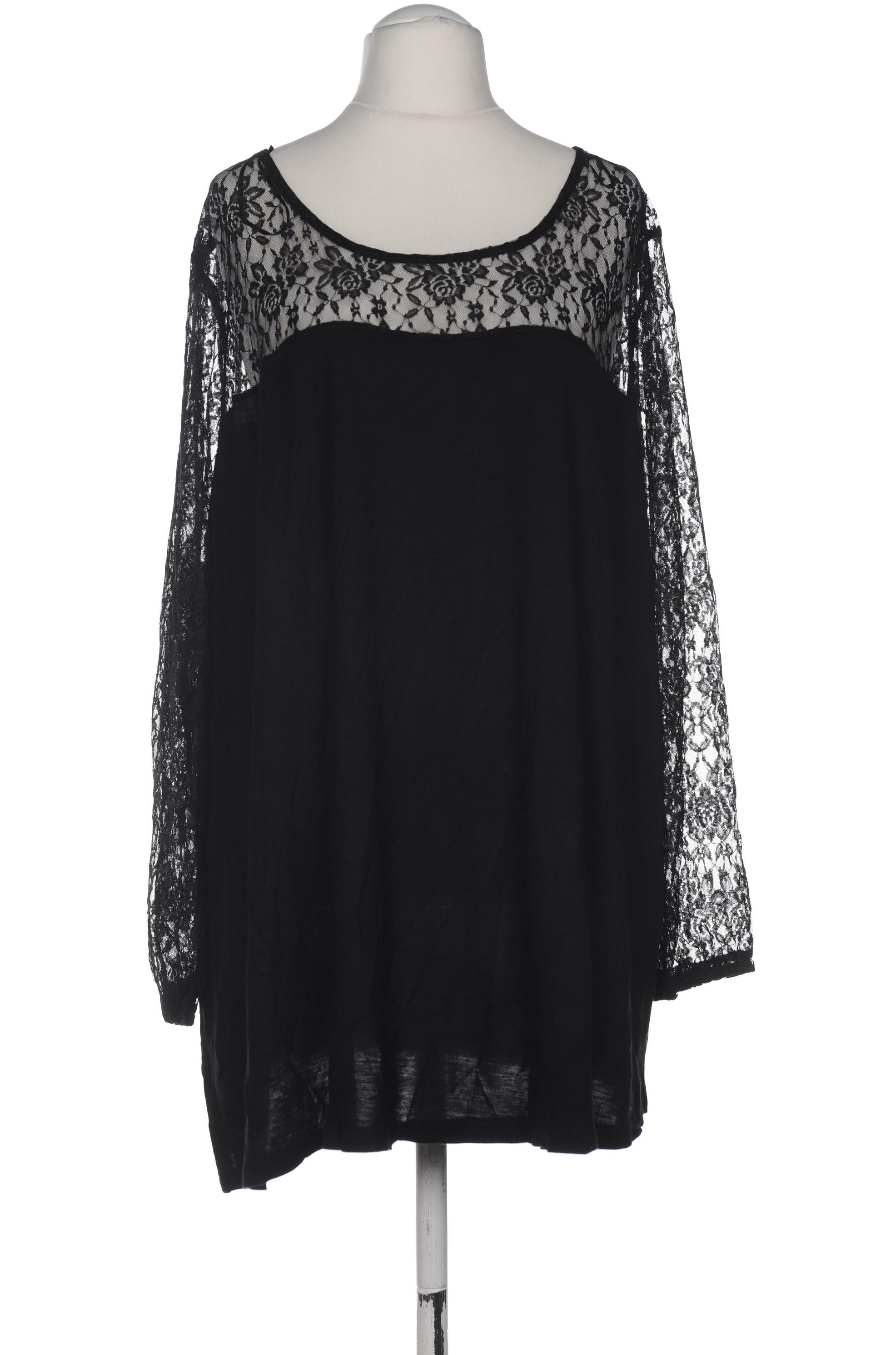 

sheego Damen Langarmshirt, schwarz