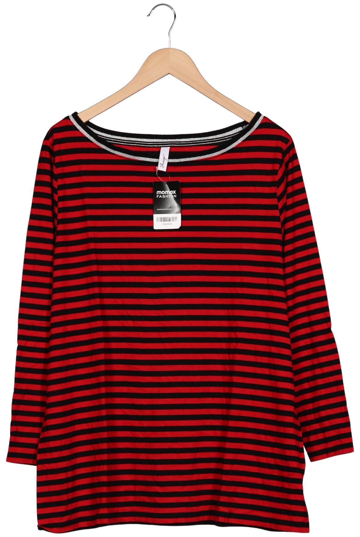 

sheego Damen Langarmshirt, mehrfarbig, Gr. 48