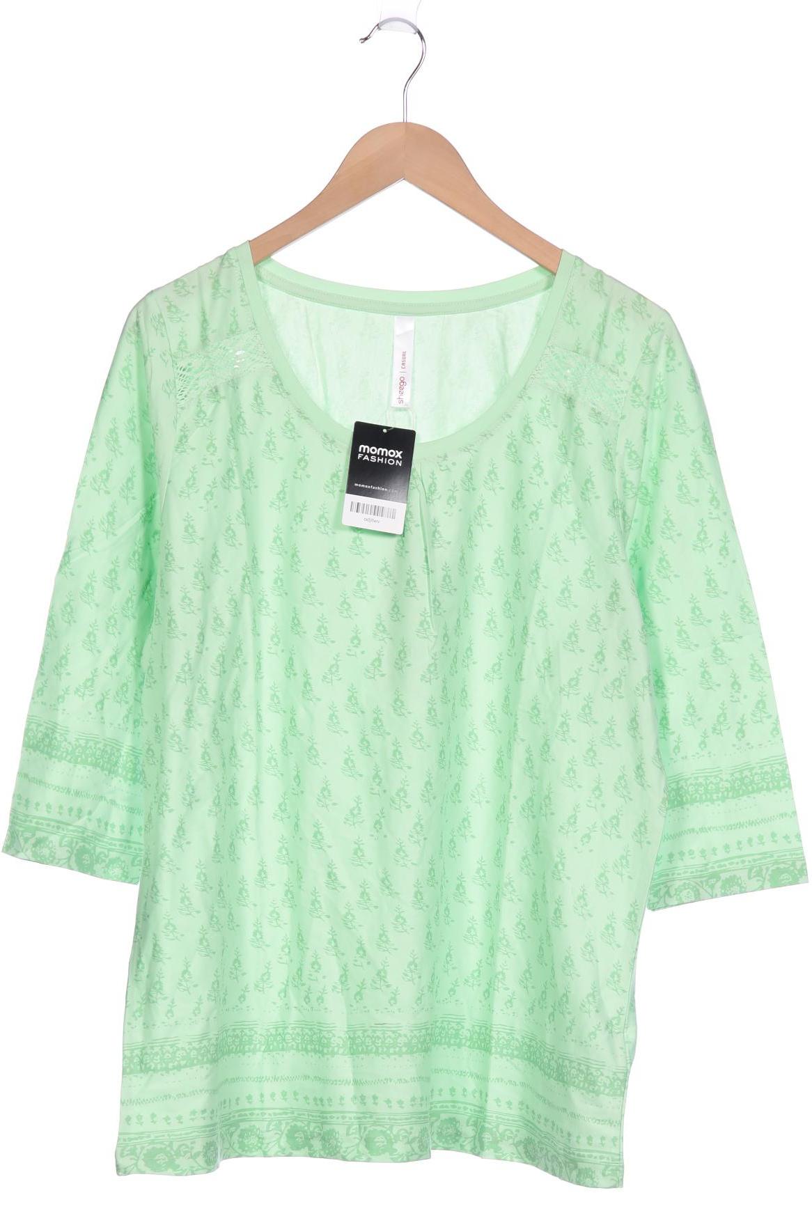 

sheego Damen Langarmshirt, grün