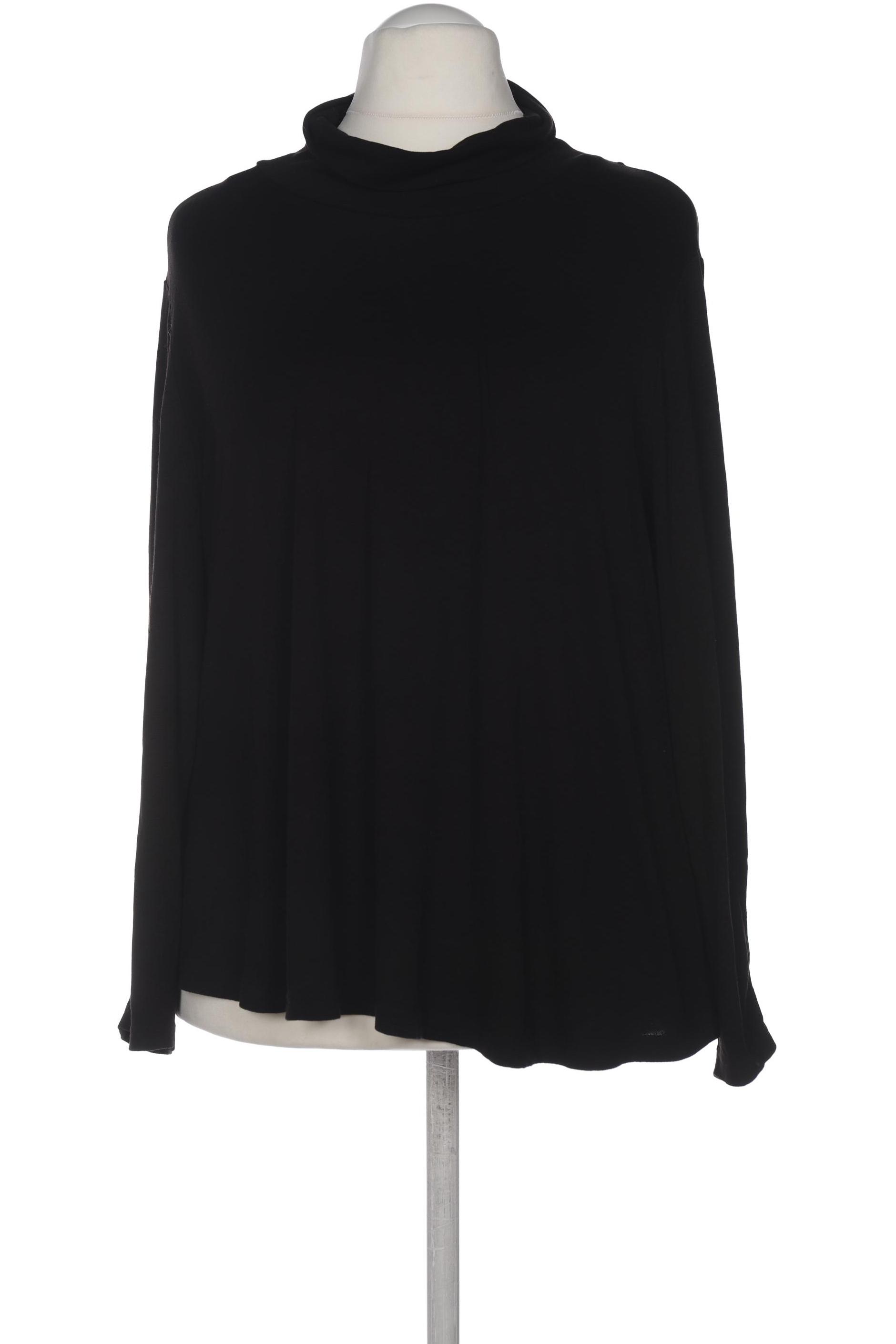 

sheego Damen Langarmshirt, schwarz