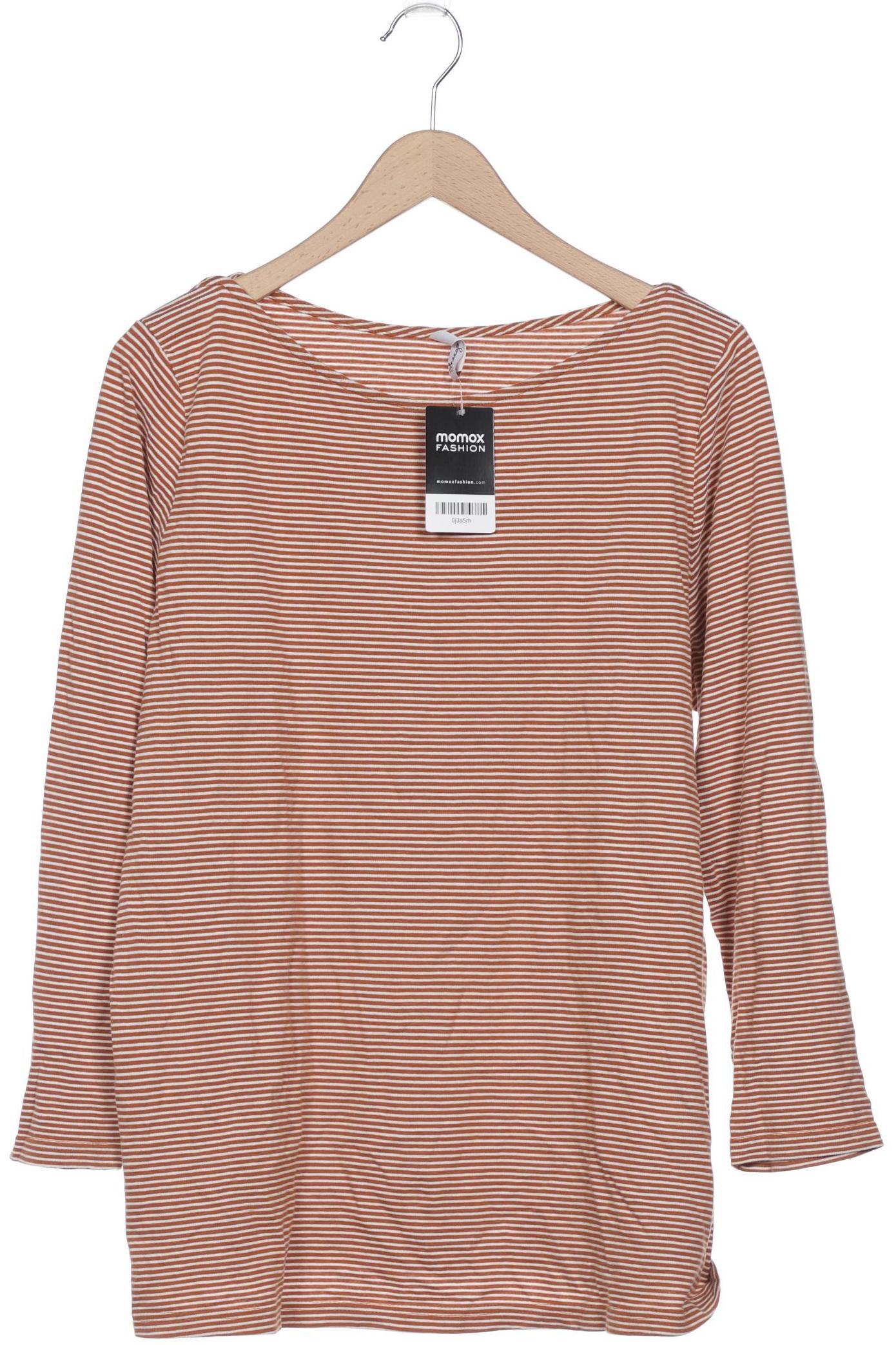 

sheego Damen Langarmshirt, orange, Gr. 44