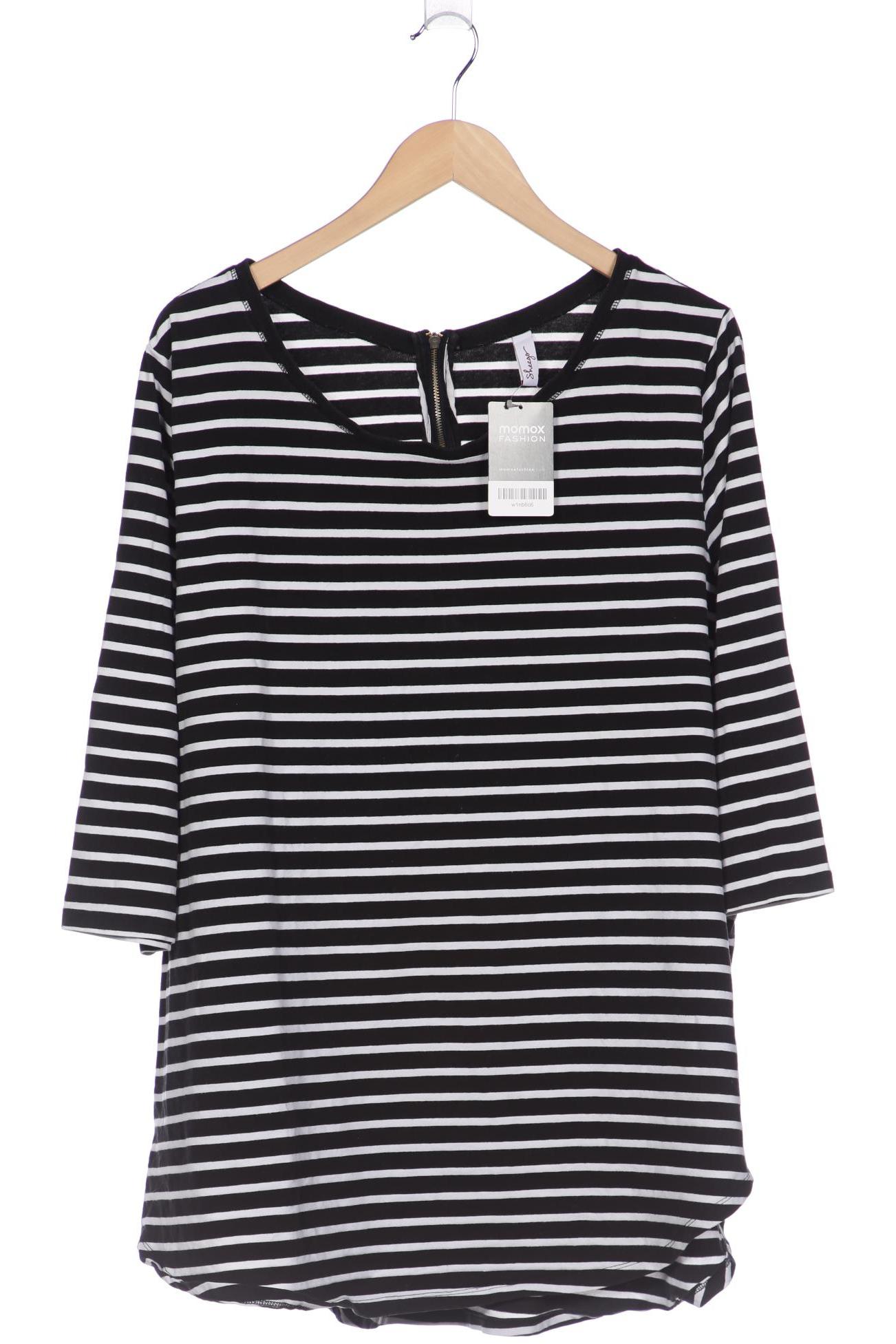 

sheego Damen Langarmshirt, schwarz