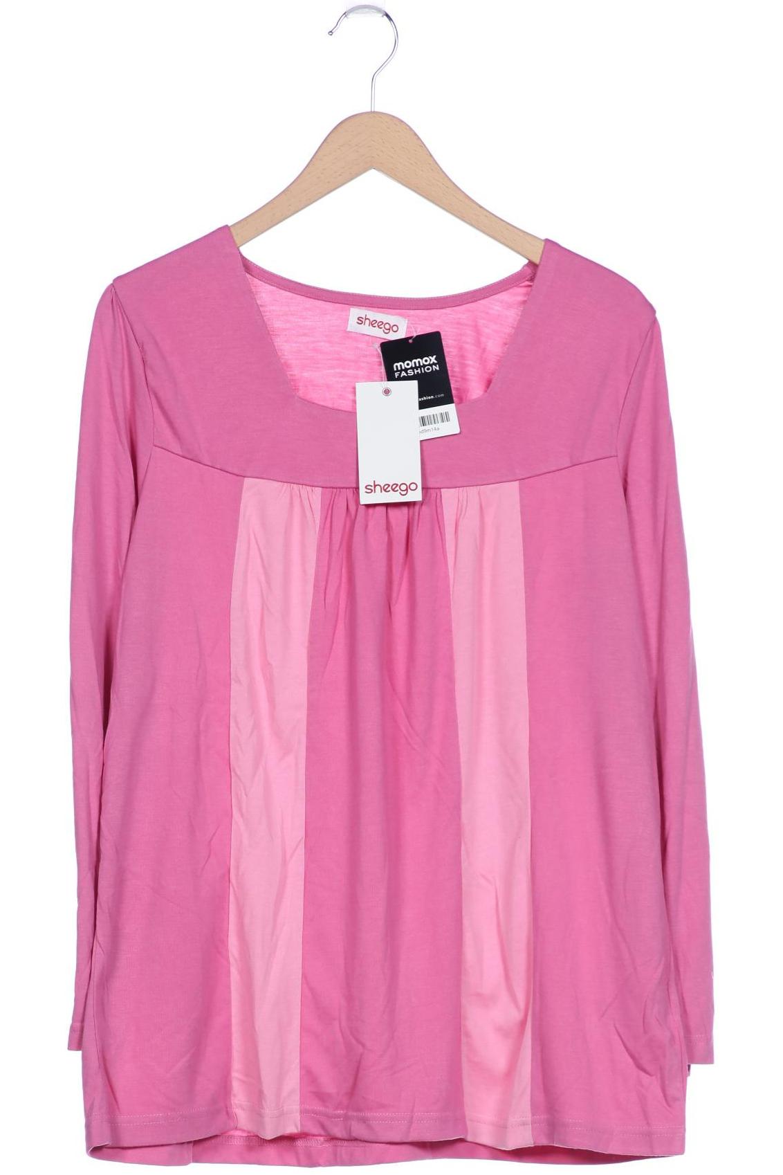 

sheego Damen Langarmshirt, pink