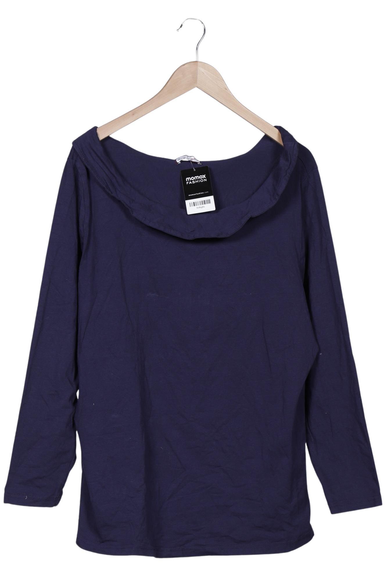 

sheego Damen Langarmshirt, flieder, Gr. 48