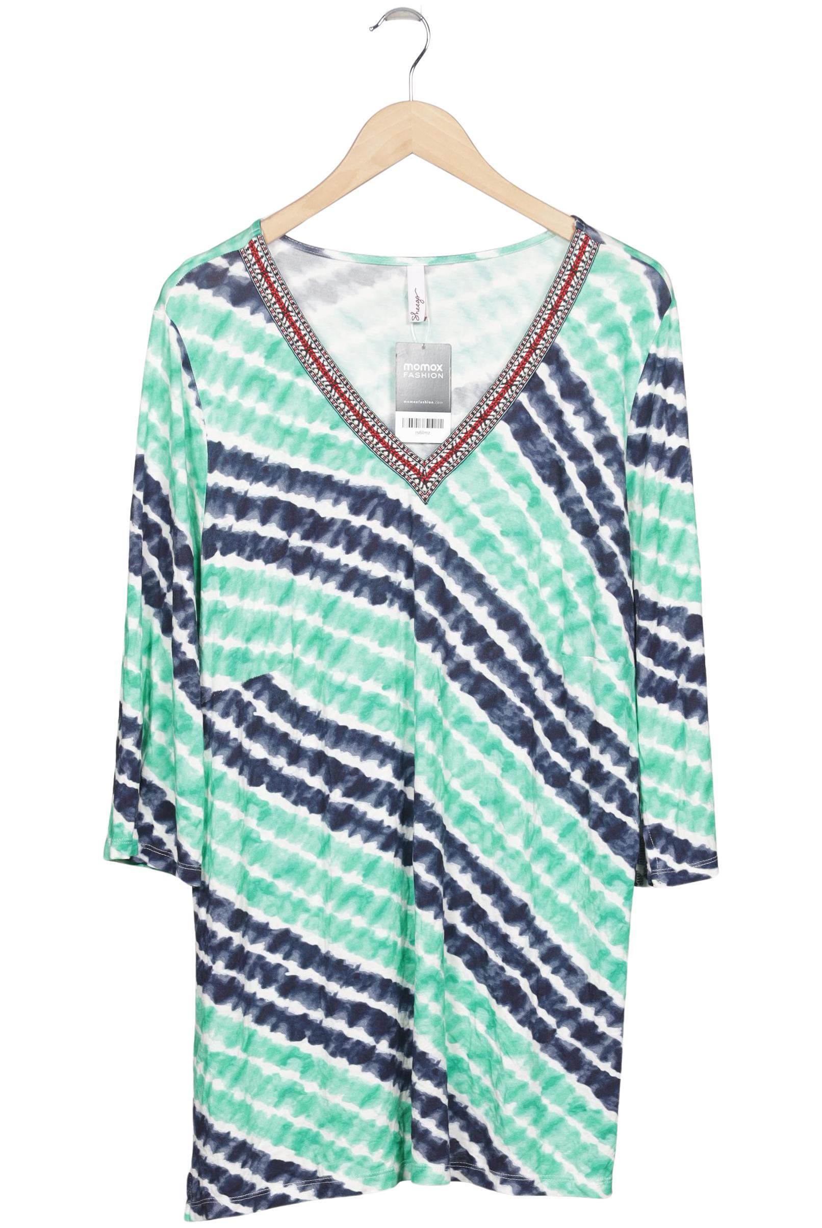 

sheego Damen Langarmshirt, mehrfarbig, Gr. 48