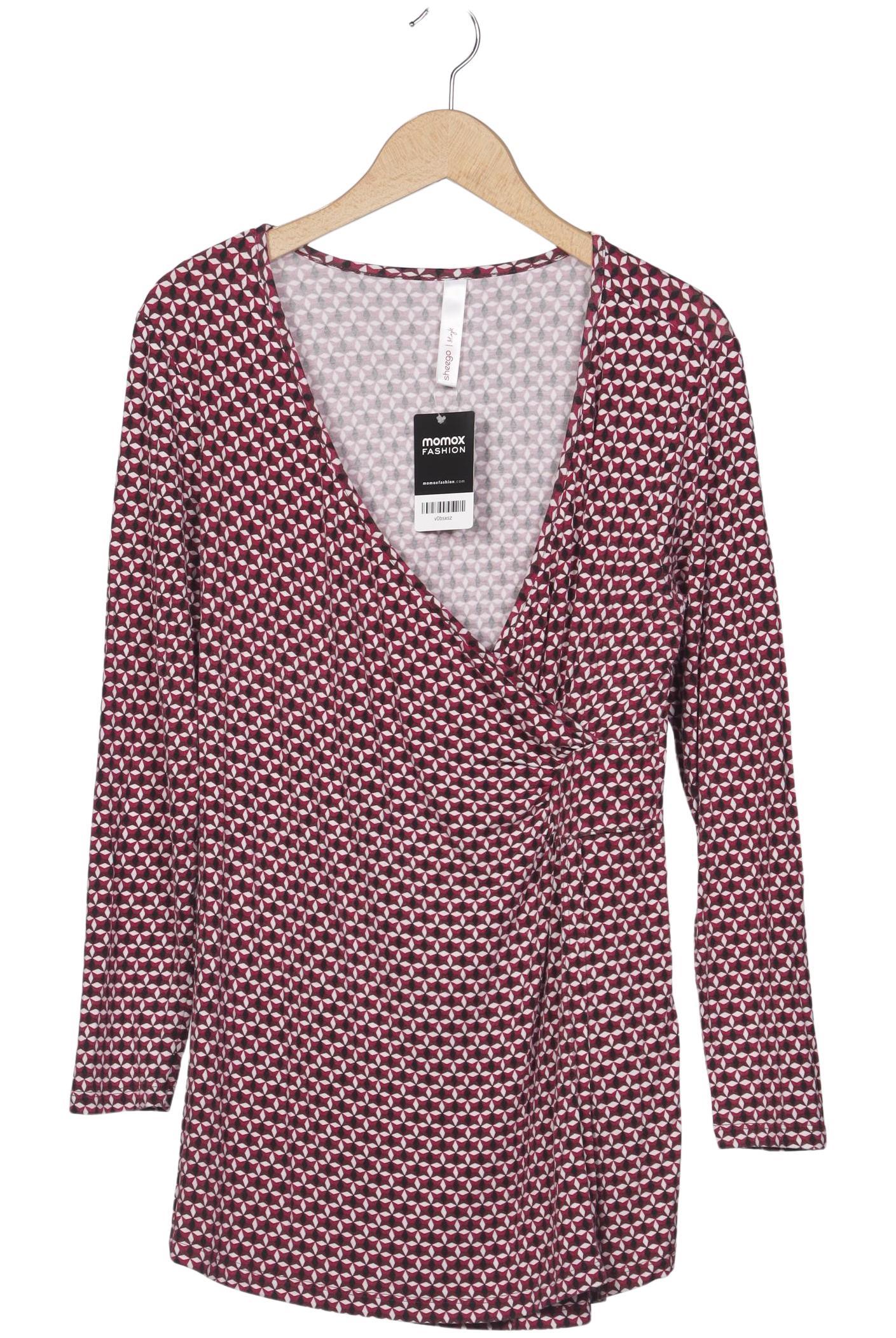 

sheego Damen Langarmshirt, mehrfarbig, Gr. 44