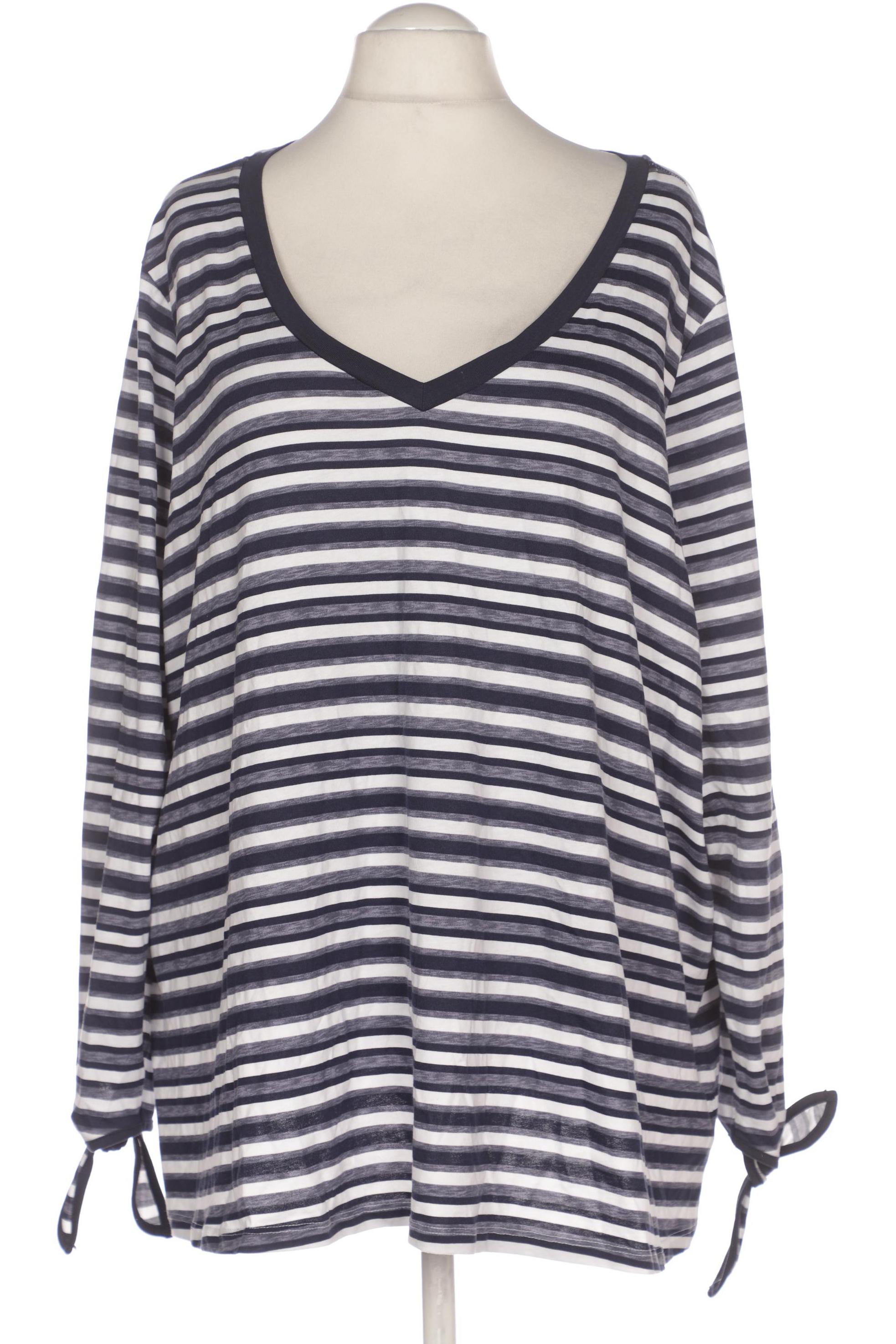 

sheego Damen Langarmshirt, marineblau
