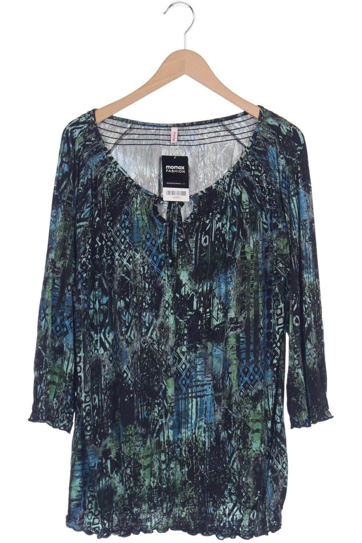 

sheego Damen Langarmshirt, grün