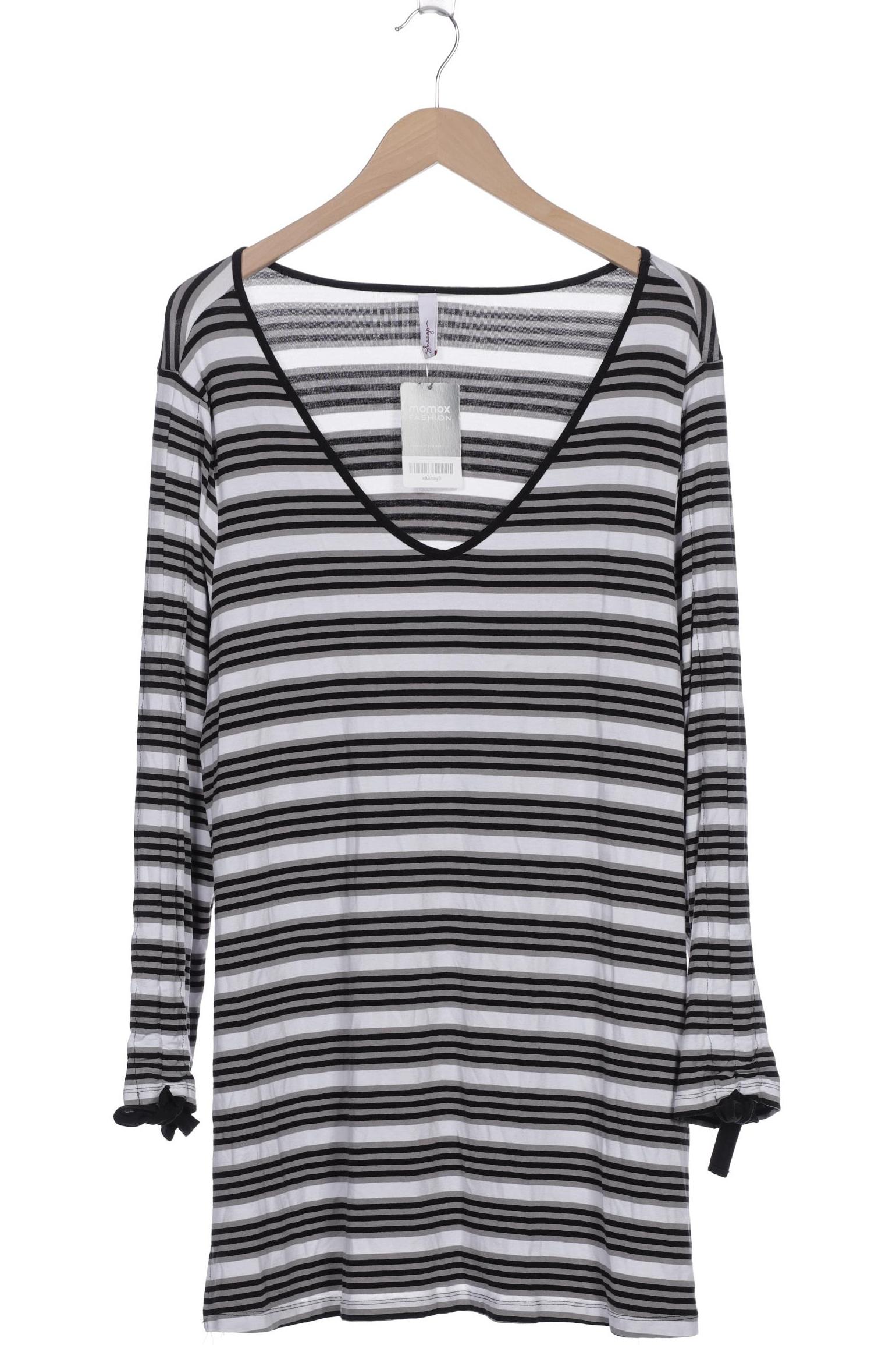 

sheego Damen Langarmshirt, grau