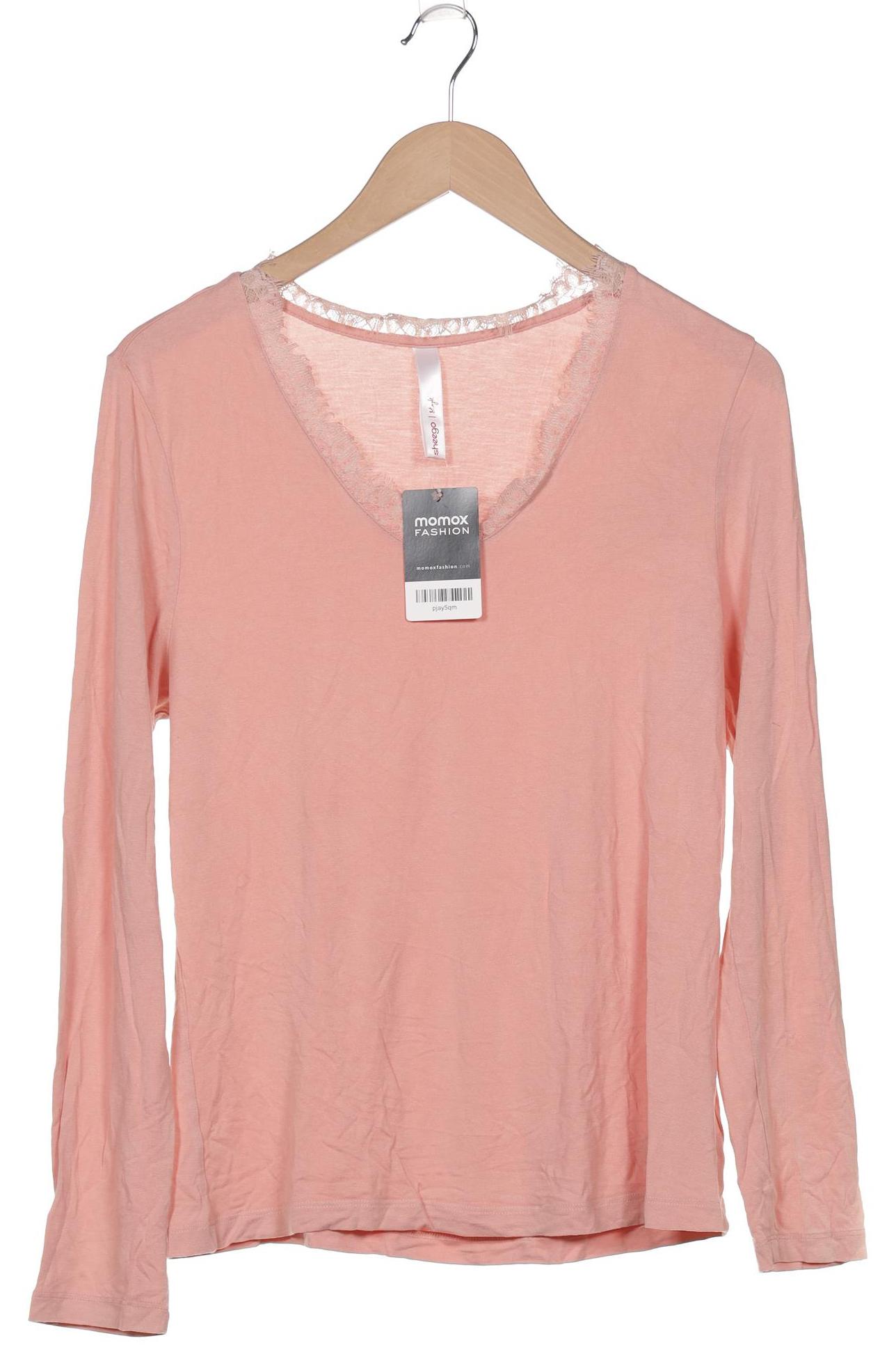 

sheego Damen Langarmshirt, pink, Gr. 40
