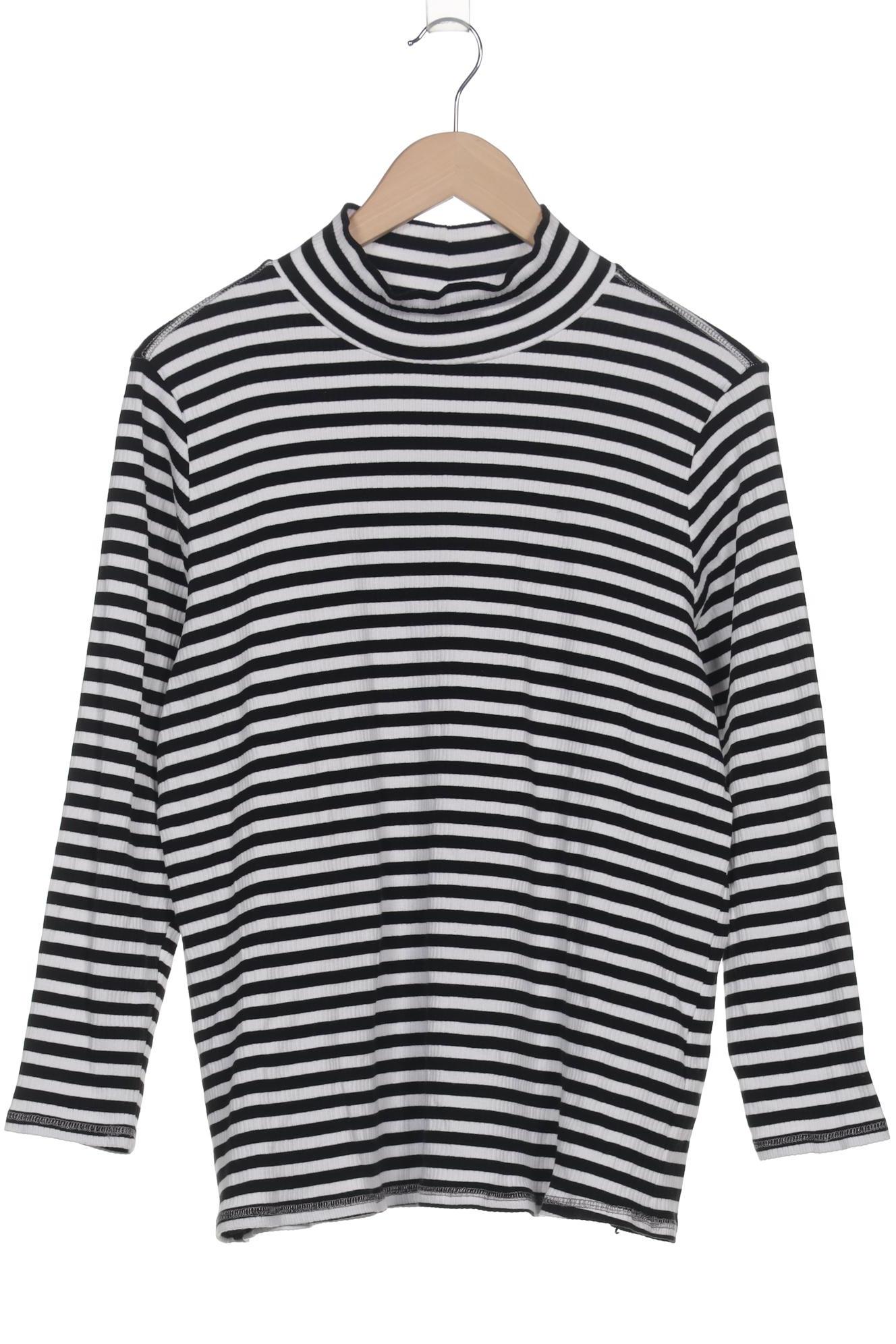 

sheego Damen Langarmshirt, schwarz, Gr. 44