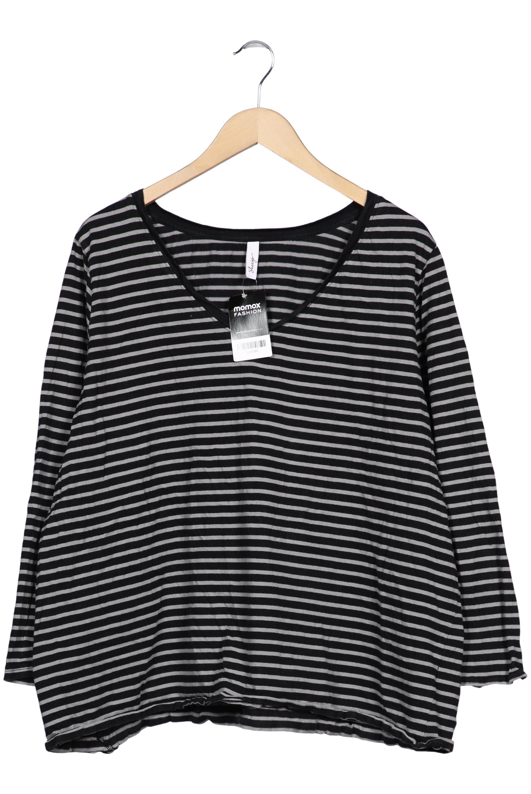 

sheego Damen Langarmshirt, mehrfarbig, Gr. 52