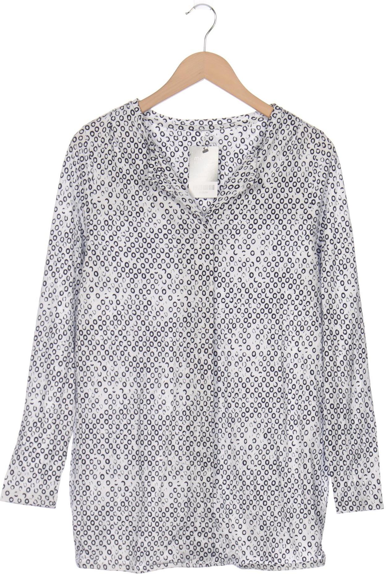 

sheego Damen Langarmshirt, weiß, Gr. 44