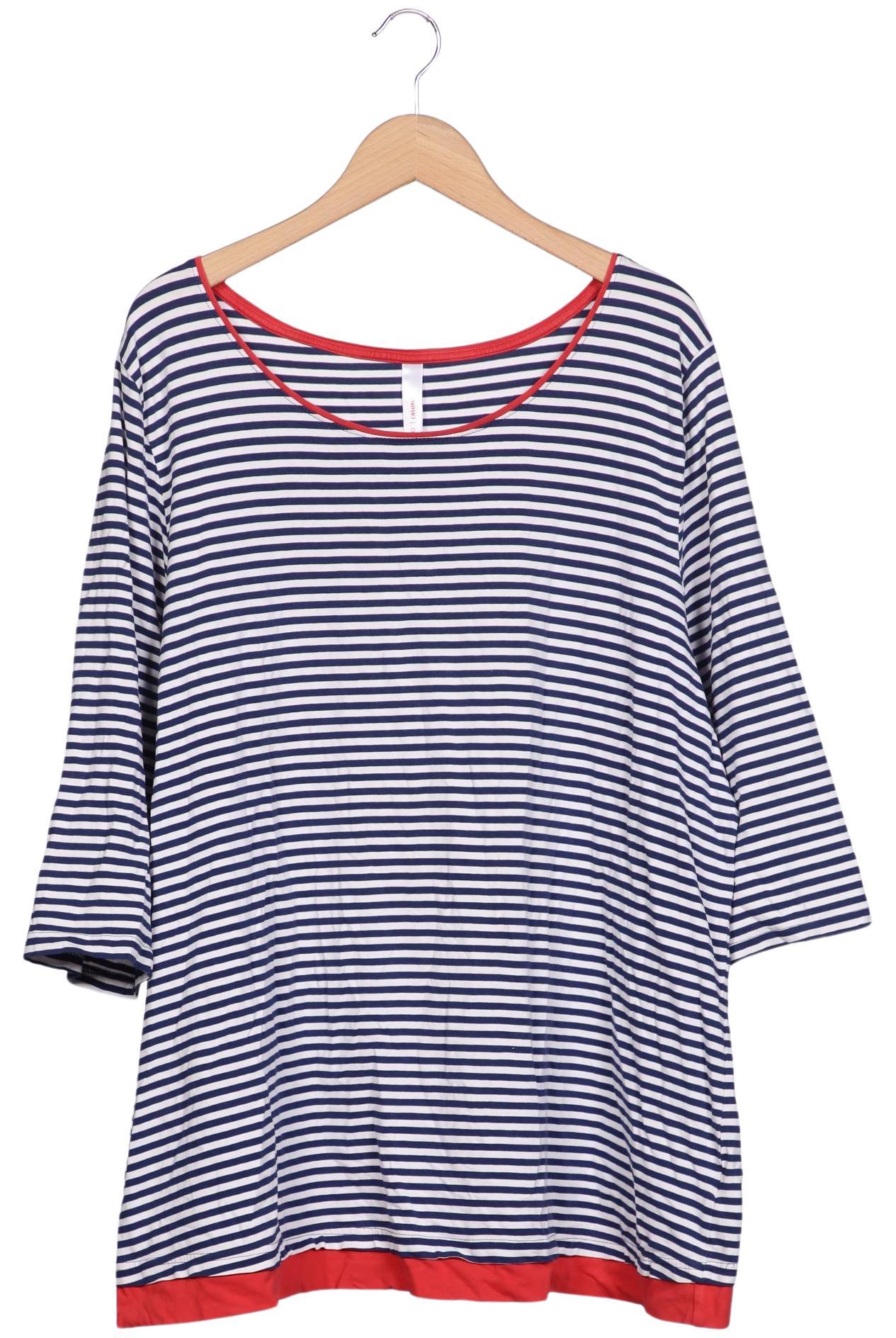 

sheego Damen Langarmshirt, mehrfarbig, Gr. 52