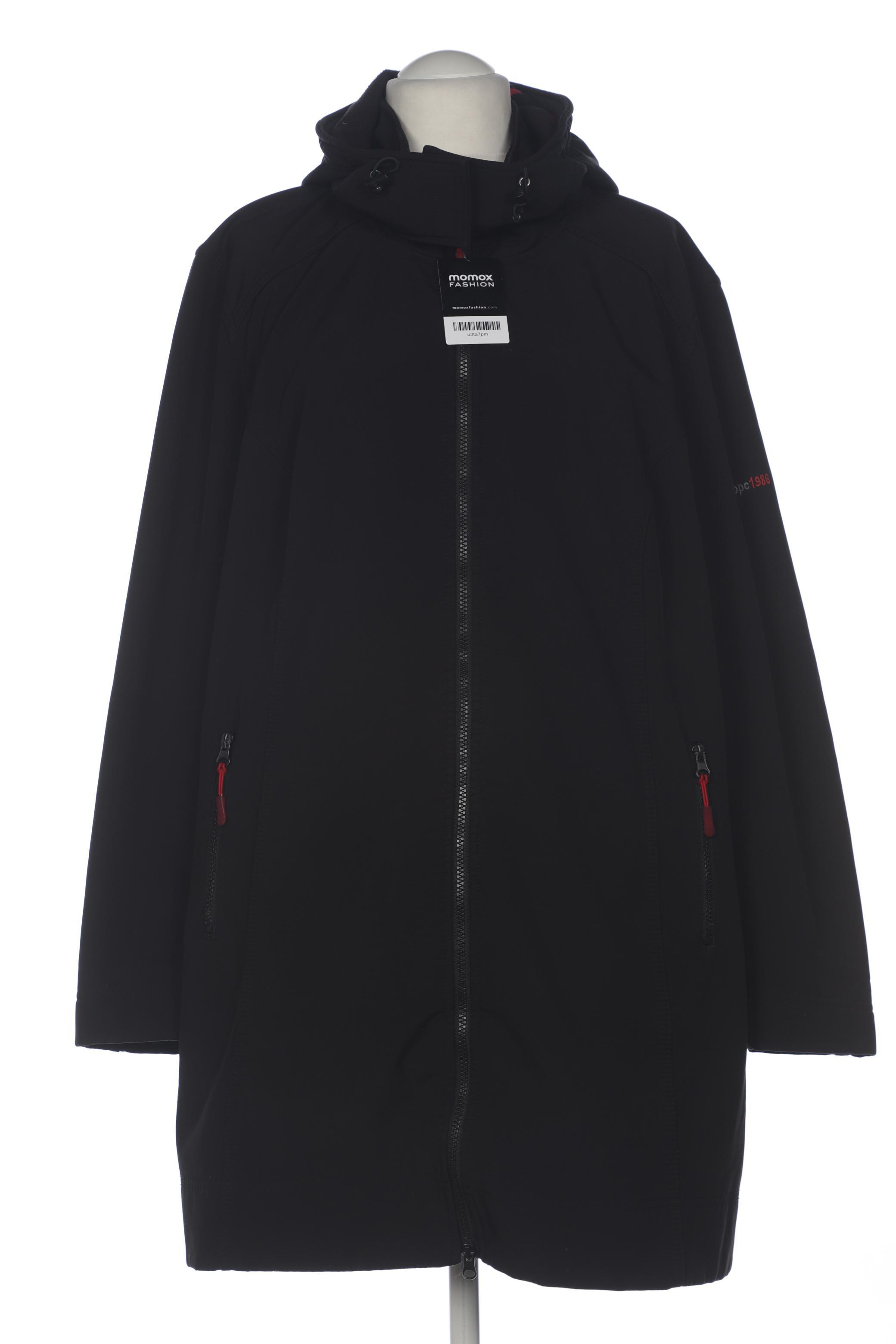 

sheego Damen Mantel, schwarz, Gr. 54