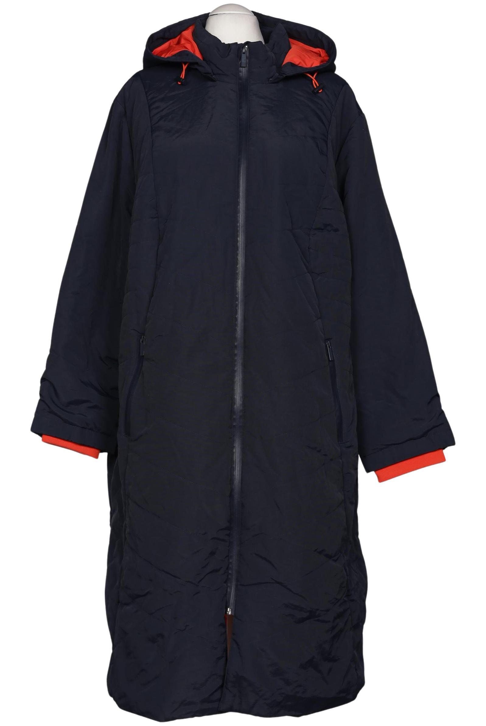 

sheego Damen Mantel, marineblau, Gr. 58