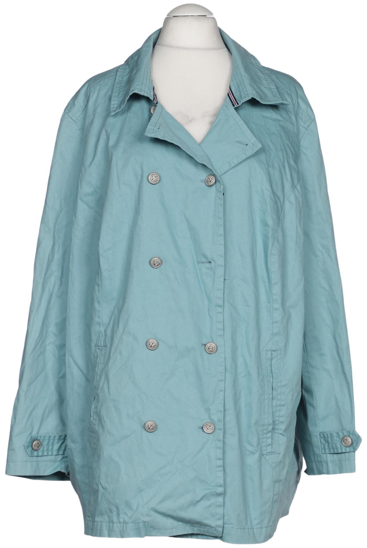 

sheego Damen Mantel, türkis, Gr. 60