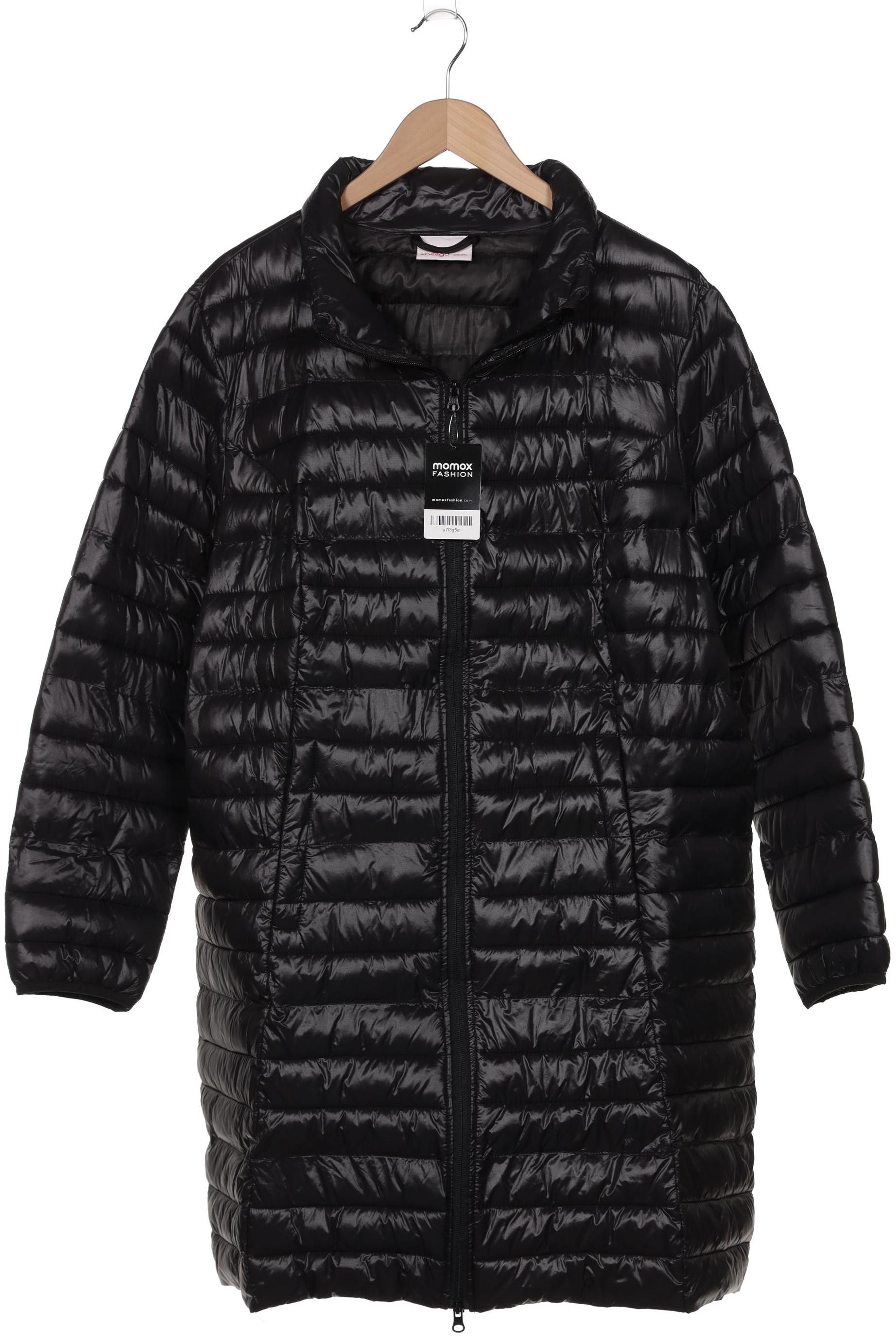 

sheego Damen Mantel, schwarz, Gr. 50
