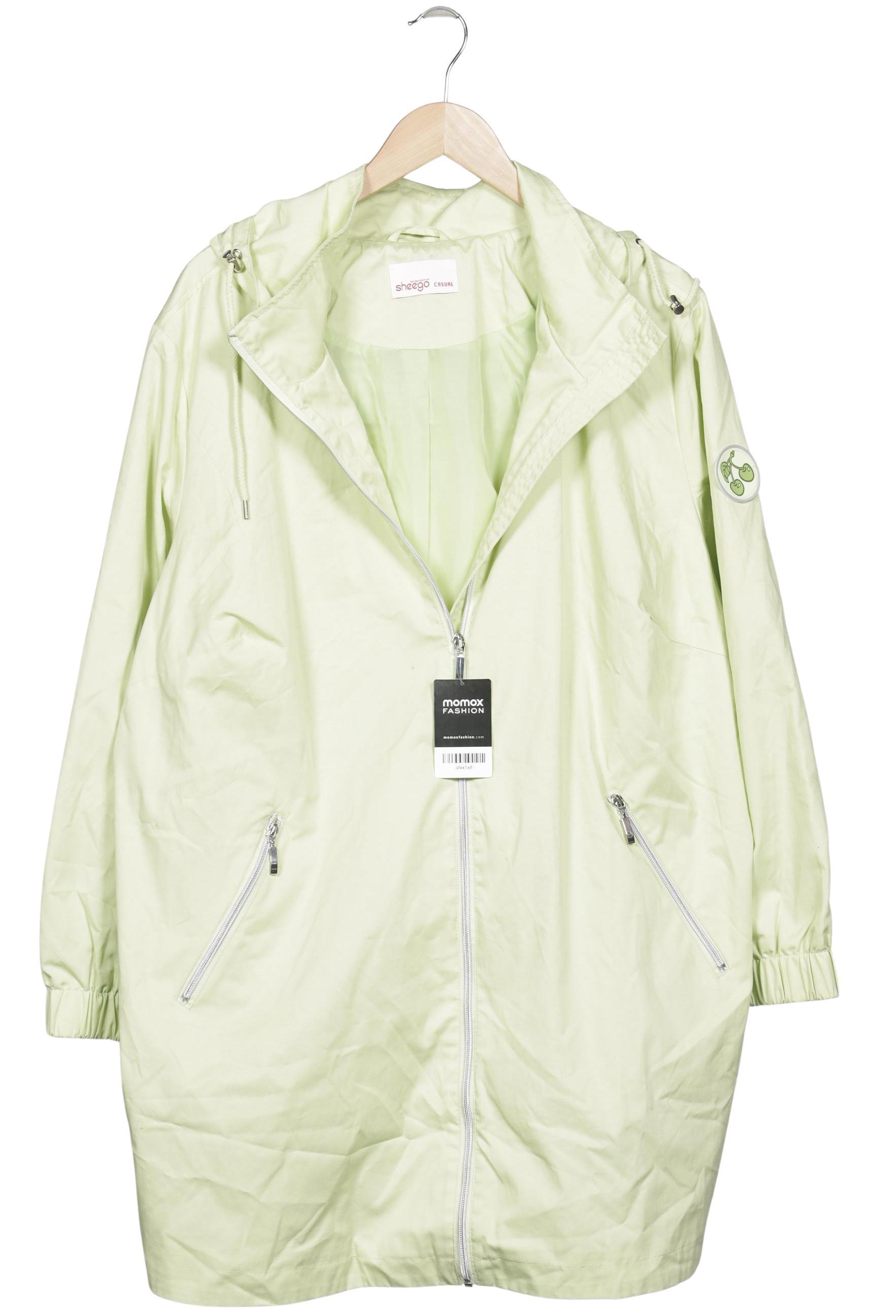 

sheego Damen Mantel, rot, Gr. 52