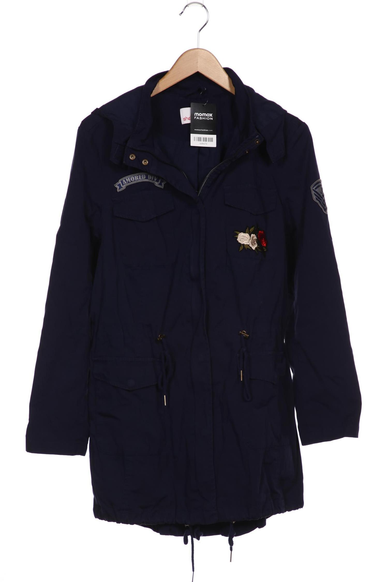 

sheego Damen Mantel, marineblau