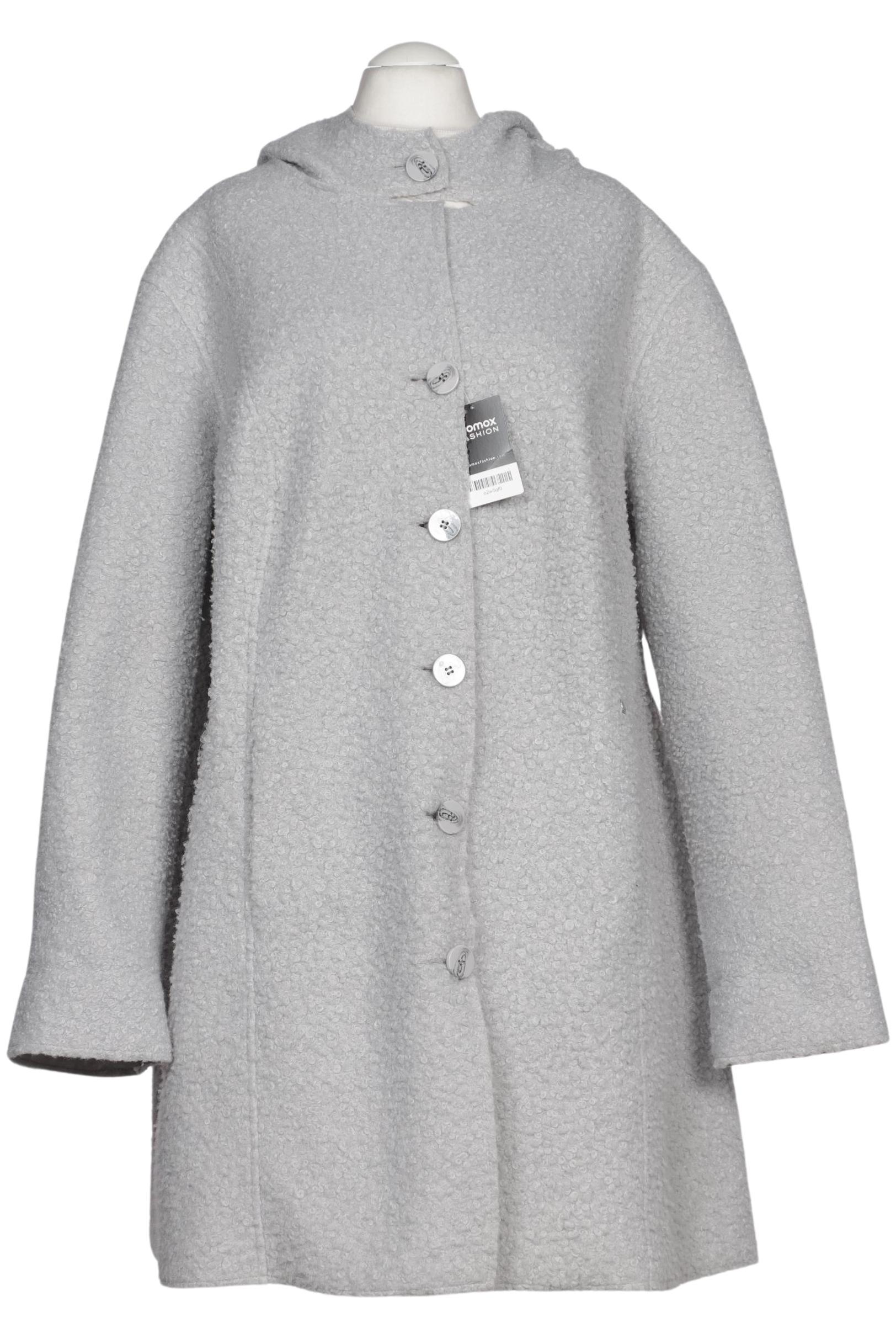 

sheego Damen Mantel, grau, Gr. 54