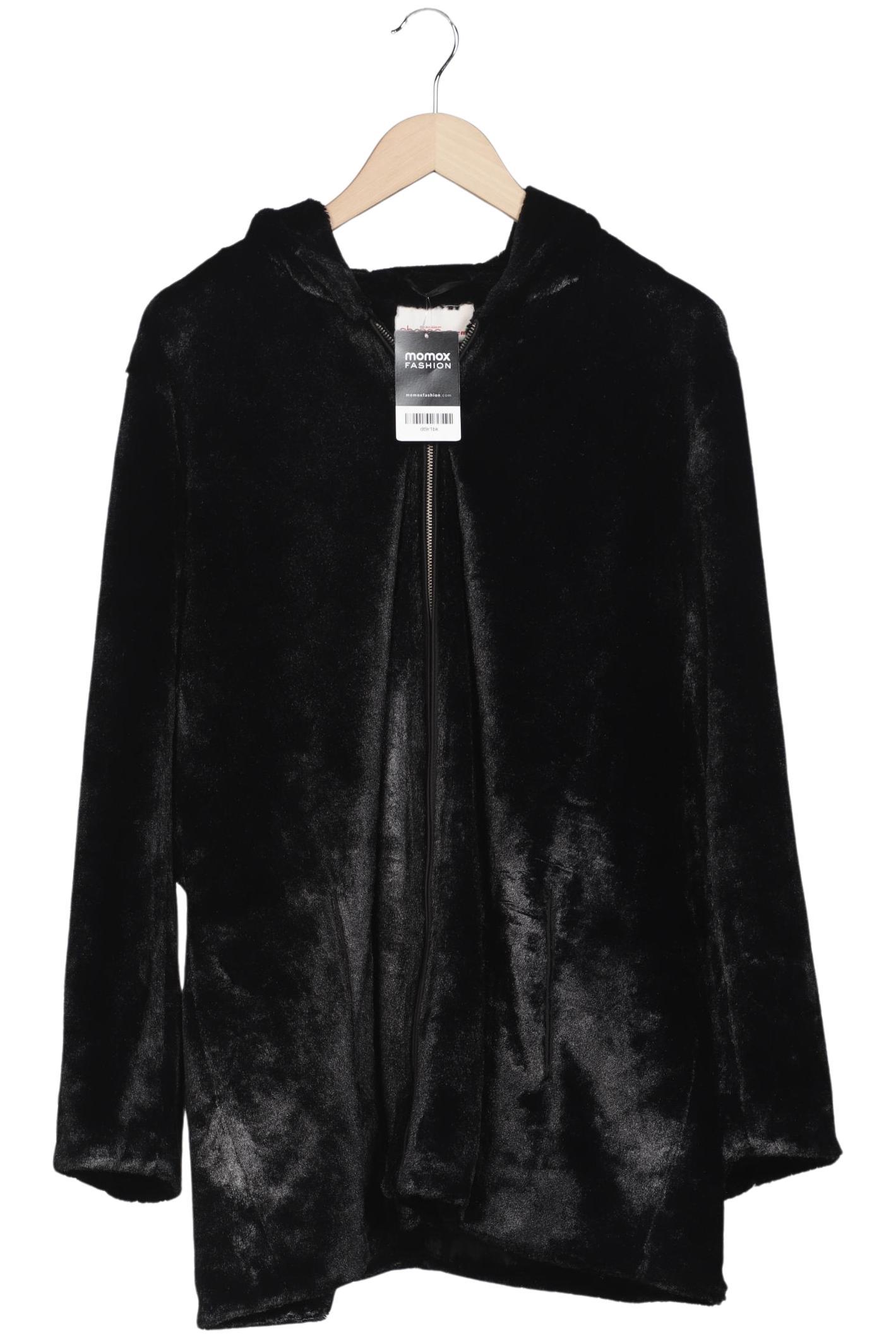 

sheego Damen Mantel, schwarz, Gr. 50