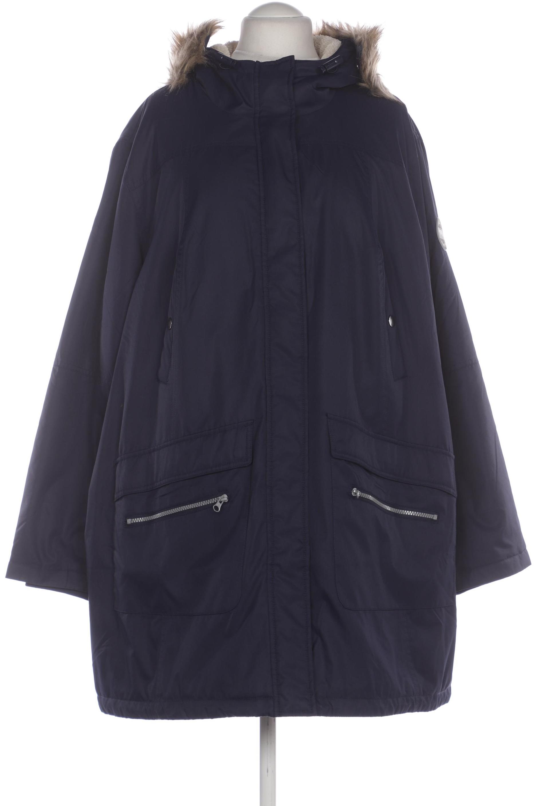

sheego Damen Mantel, marineblau, Gr. 54